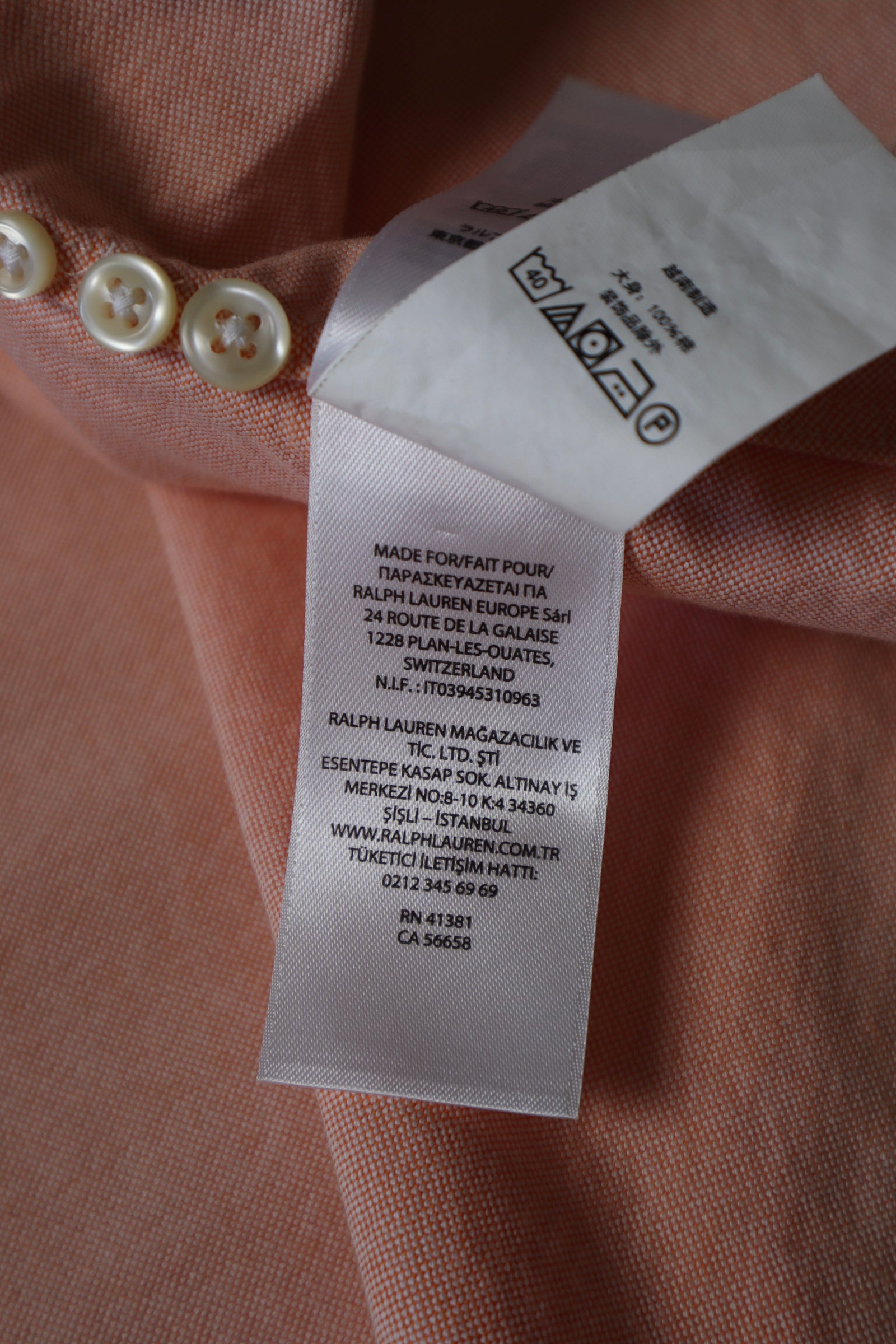 Ralph Lauren overhemd - M