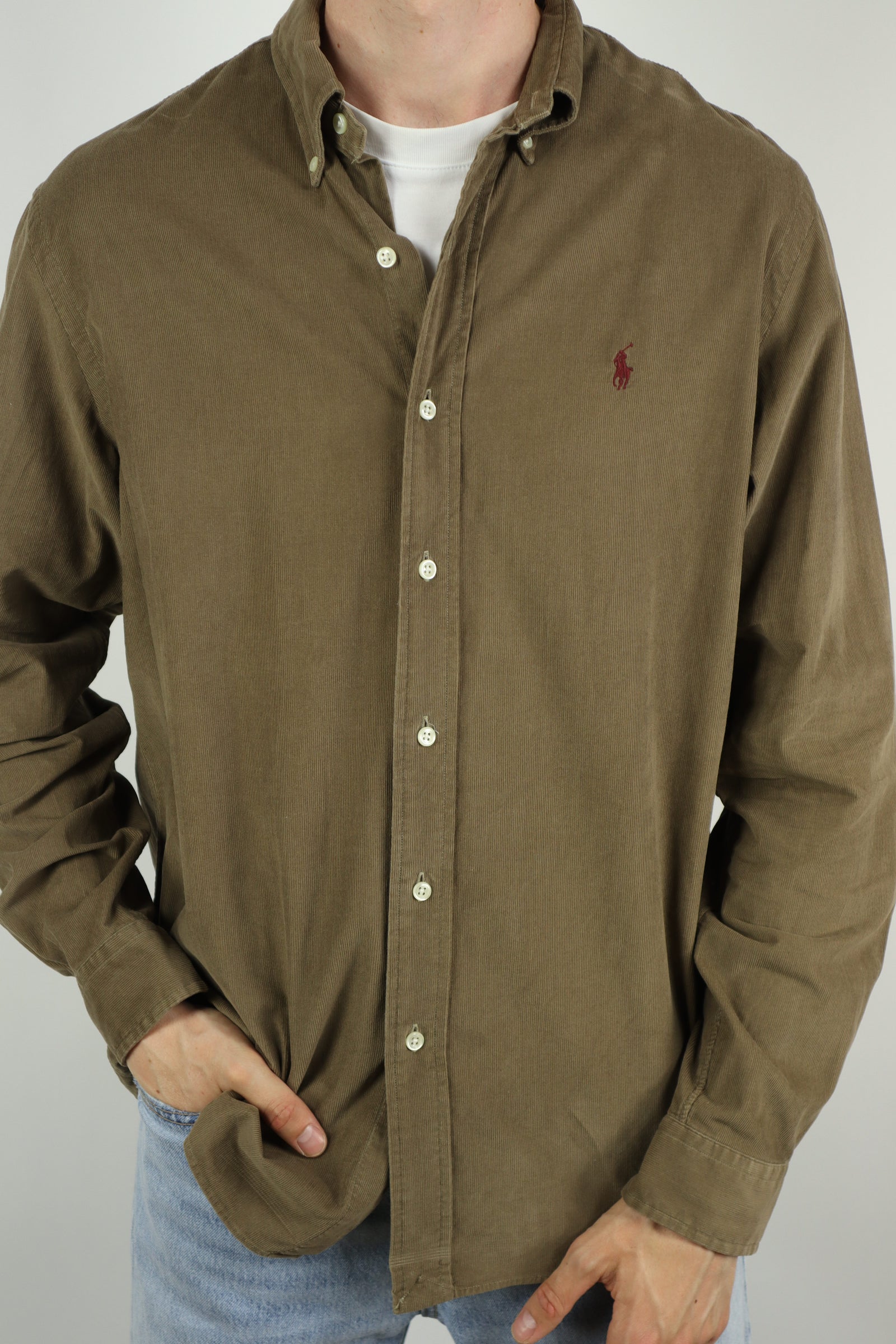 Ralph Lauren corduroy overhemd - L