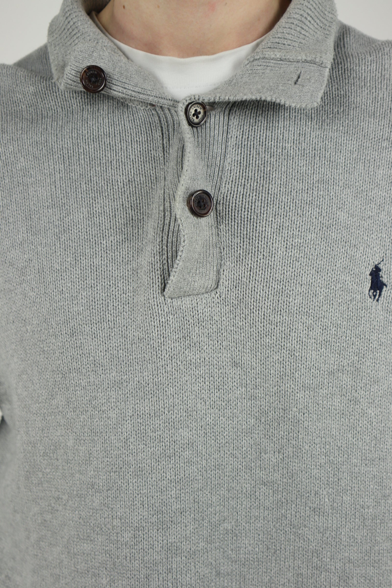 Ralph Lauren trui met knoopsluiting - XL
