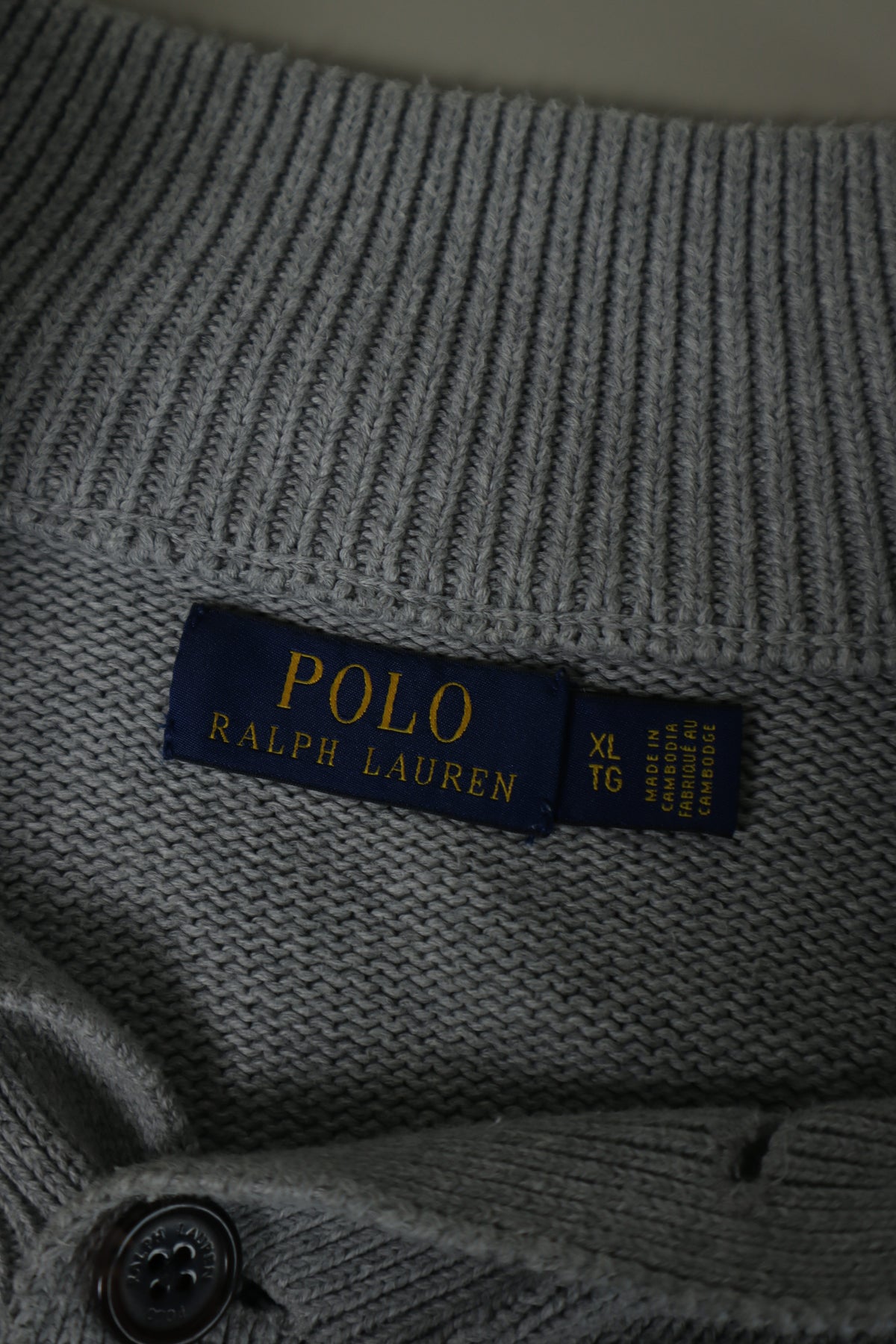 Ralph Lauren trui met knopen - XL