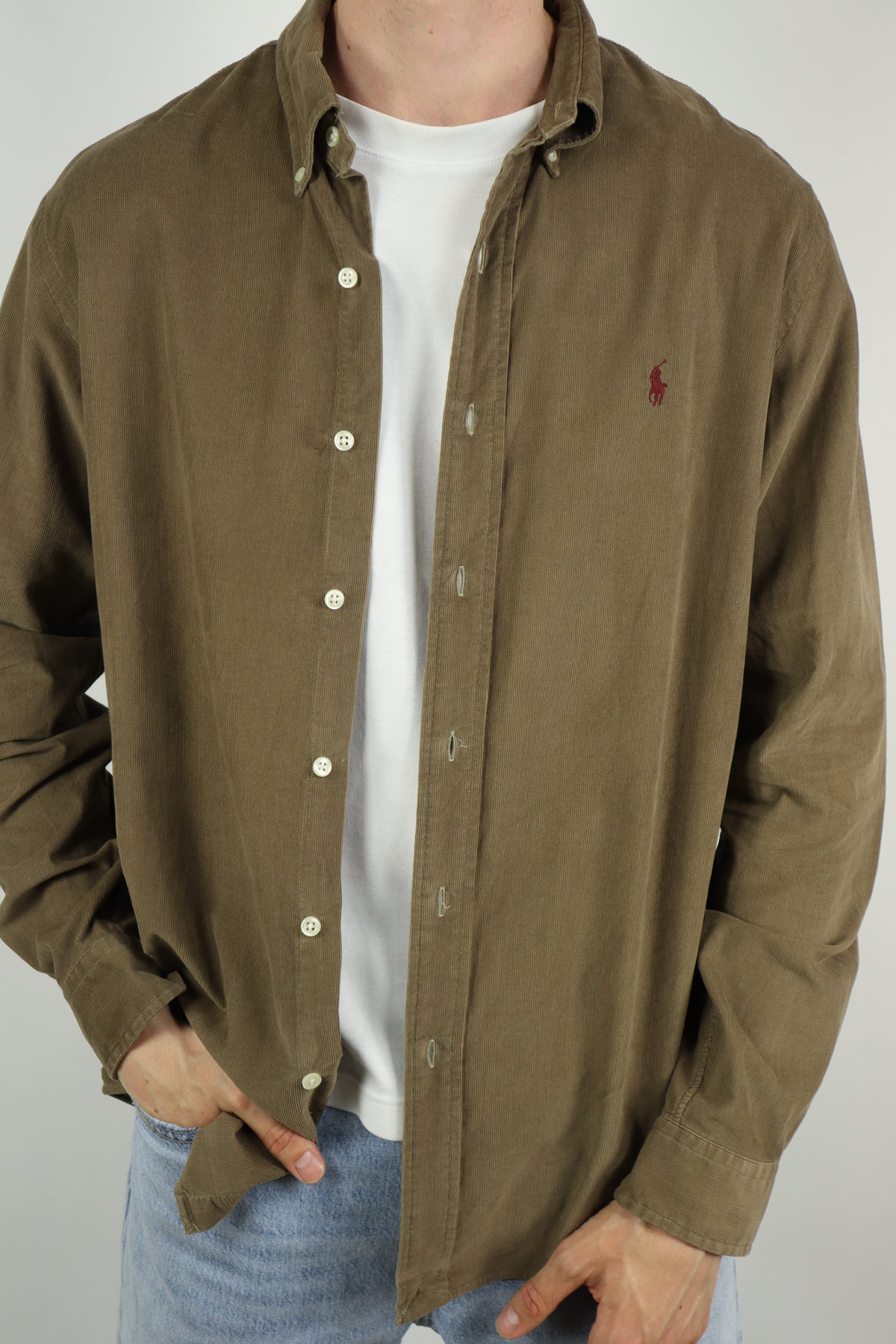 Ralph Lauren corduroy overhemd - L