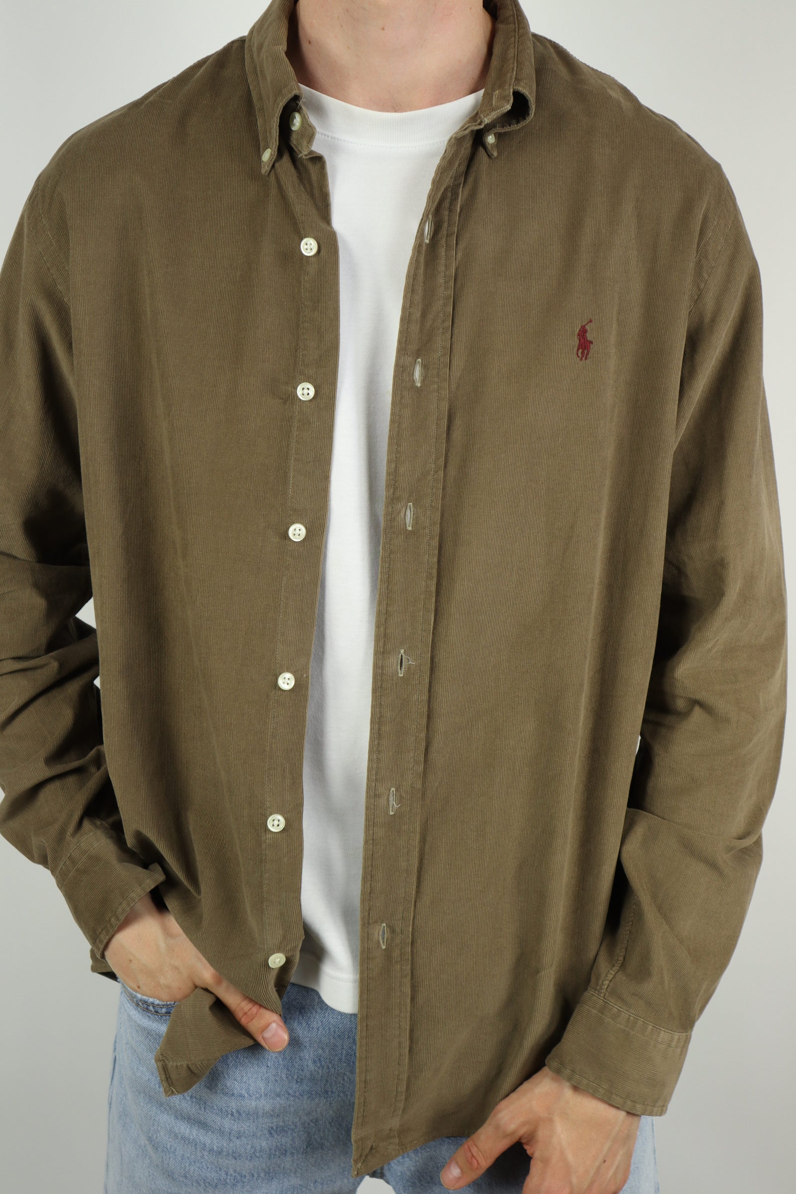 Ralph Lauren corduroy overhemd - L