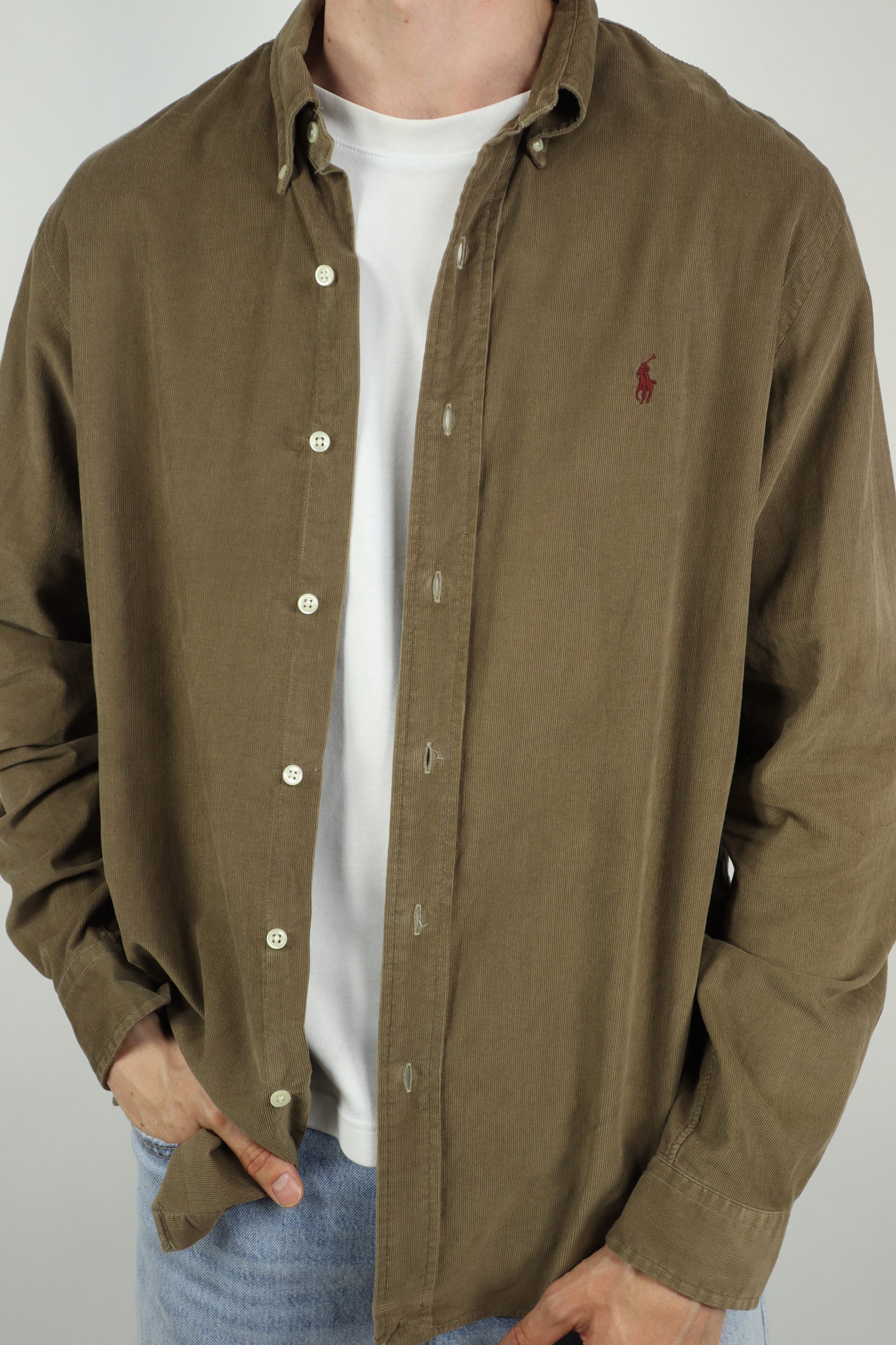 Ralph Lauren corduroy overhemd - L
