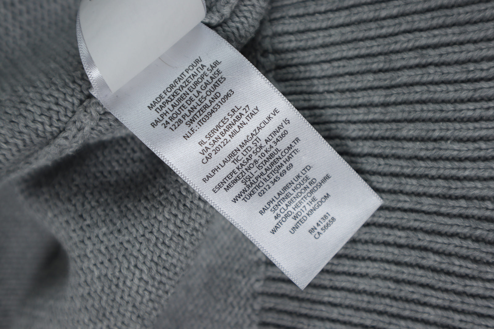Ralph Lauren trui met knoopsluiting - XL