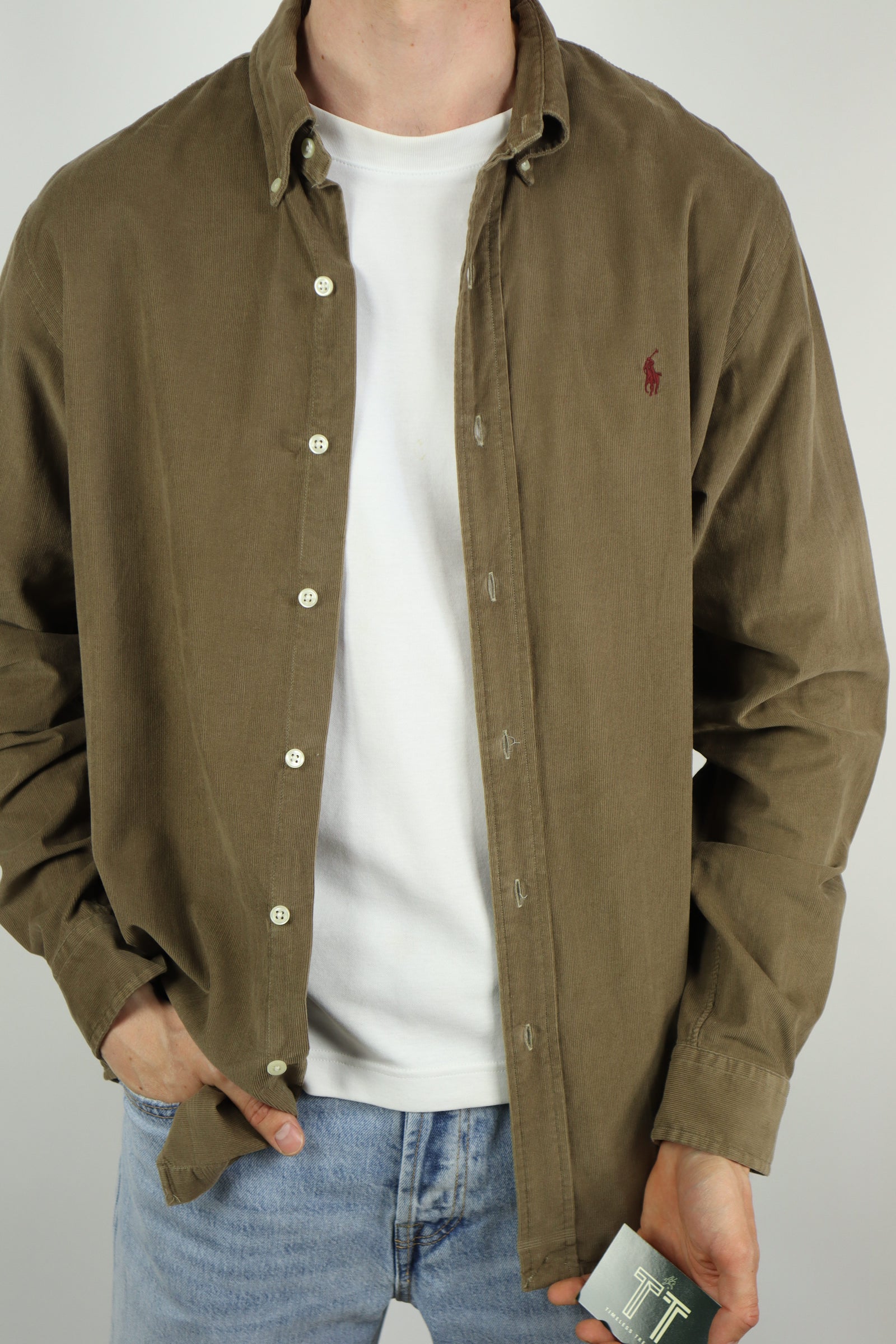 Ralph Lauren corduroy overhemd - L