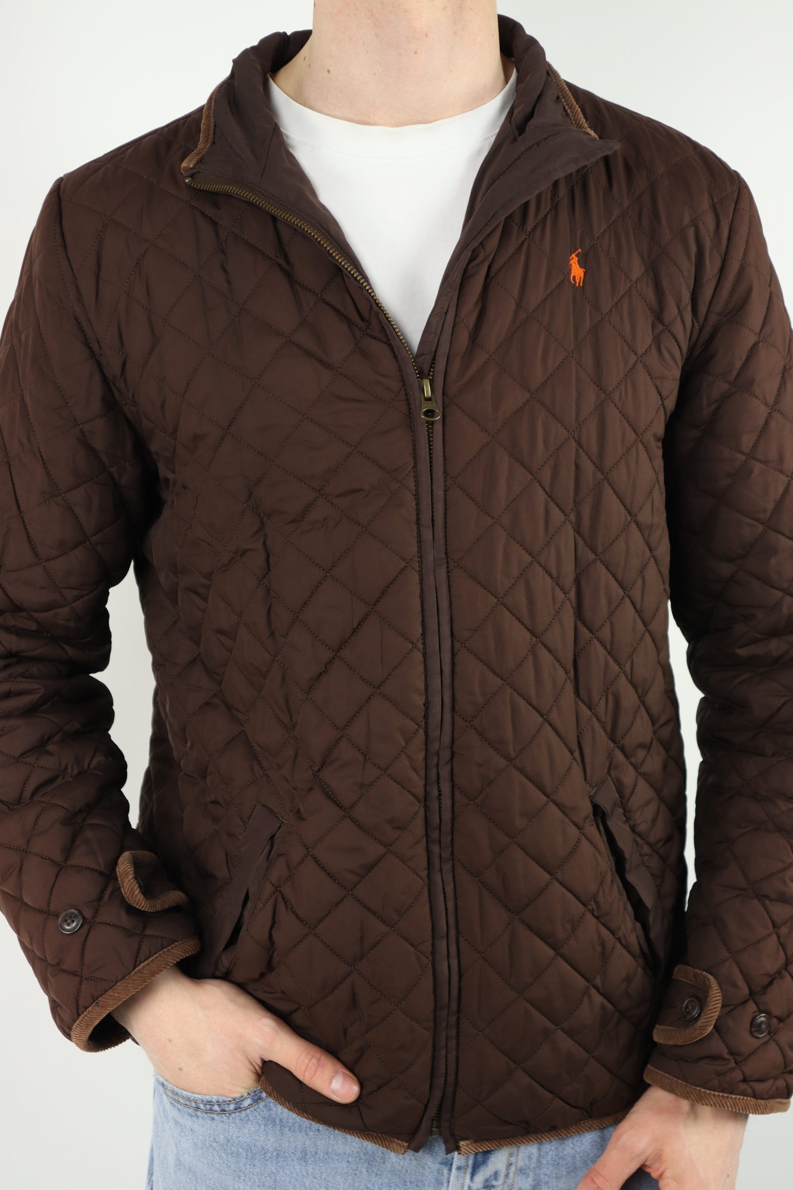 Ralph Lauren gewatteerde jas - S