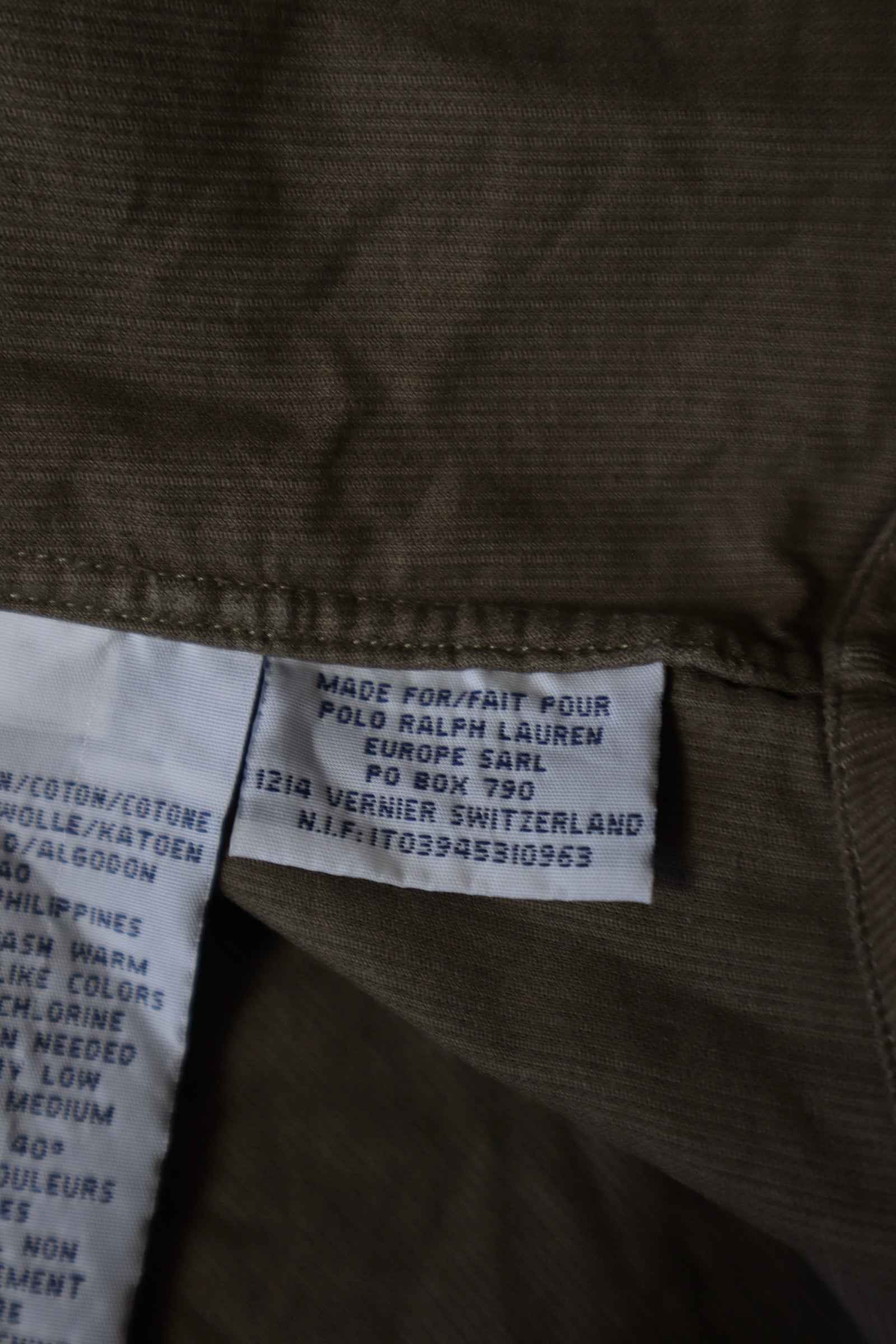Ralph Lauren corduroy overhemd - L