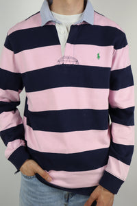 Ralph Lauren (rugby) polo shirt met lange mouw - L
