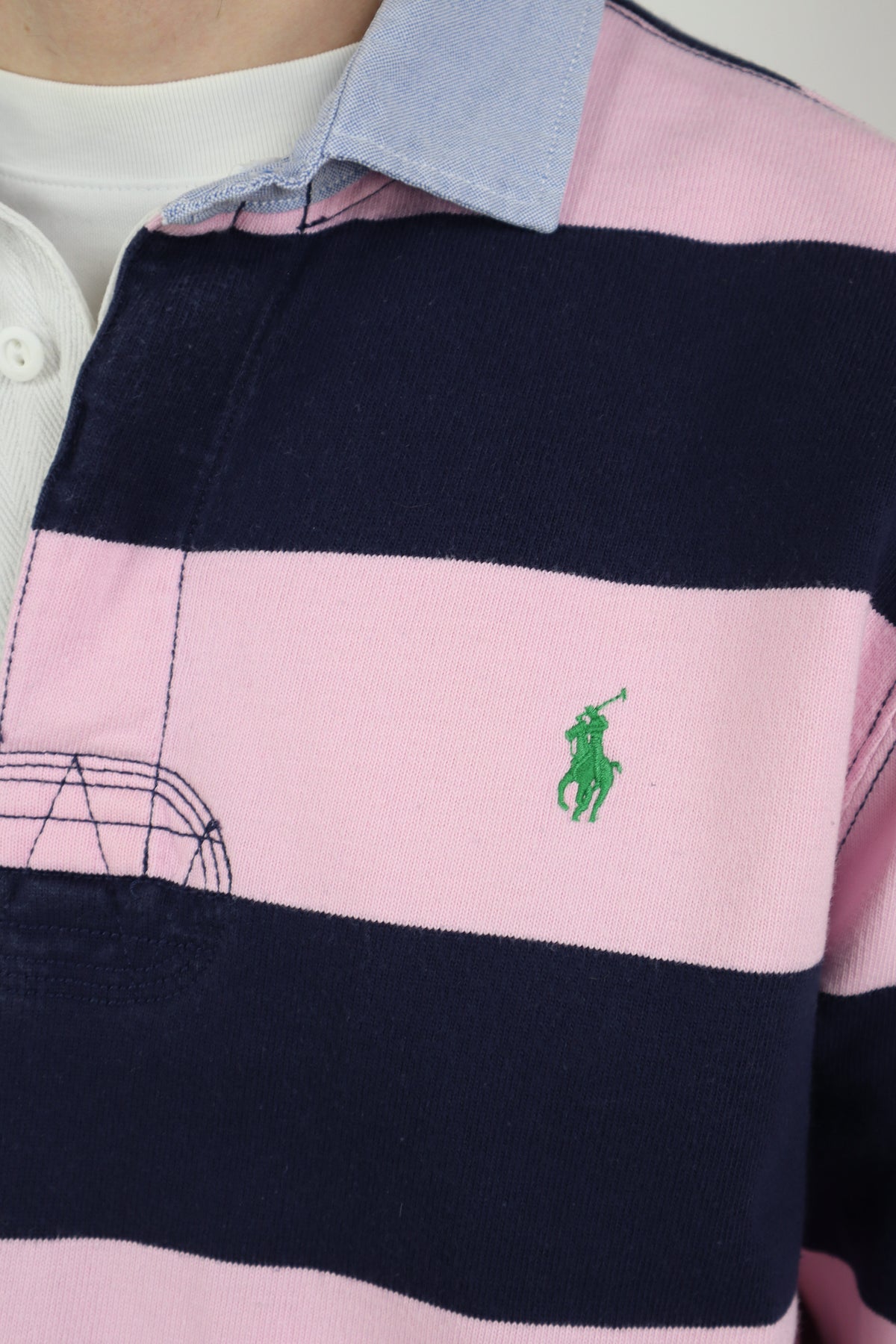 Ralph Lauren (rugby) polo shirt met lange mouw - L