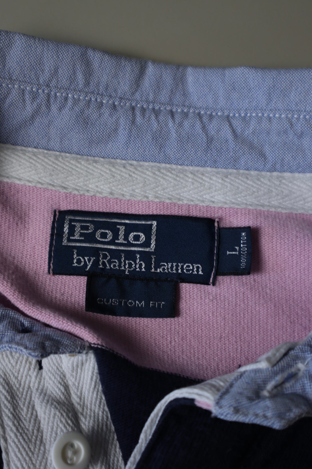 Ralph Lauren (rugby) polo shirt met lange mouw - L