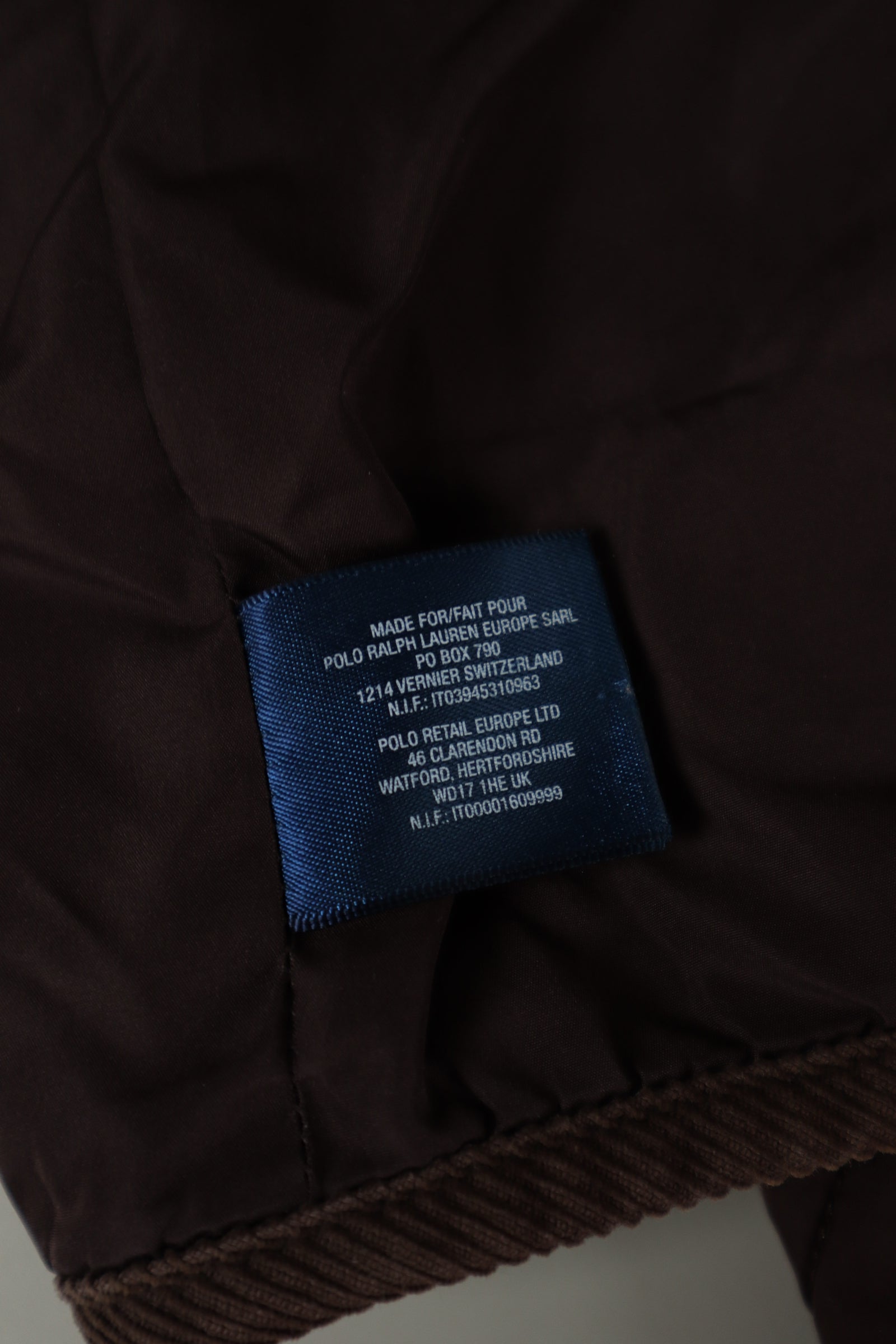 Ralph Lauren gewatteerde jas - S
