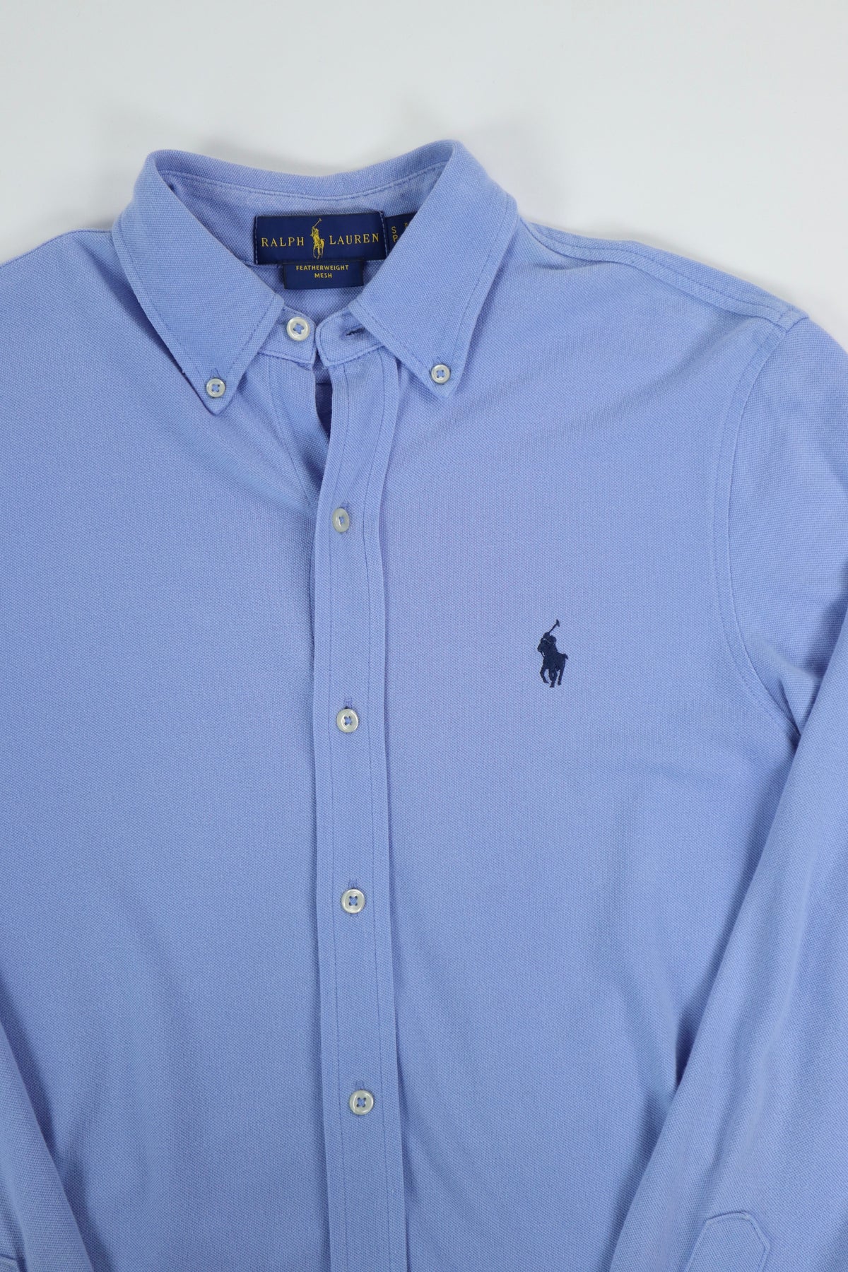 Ralph Lauren overhemd featherweight mesh - S