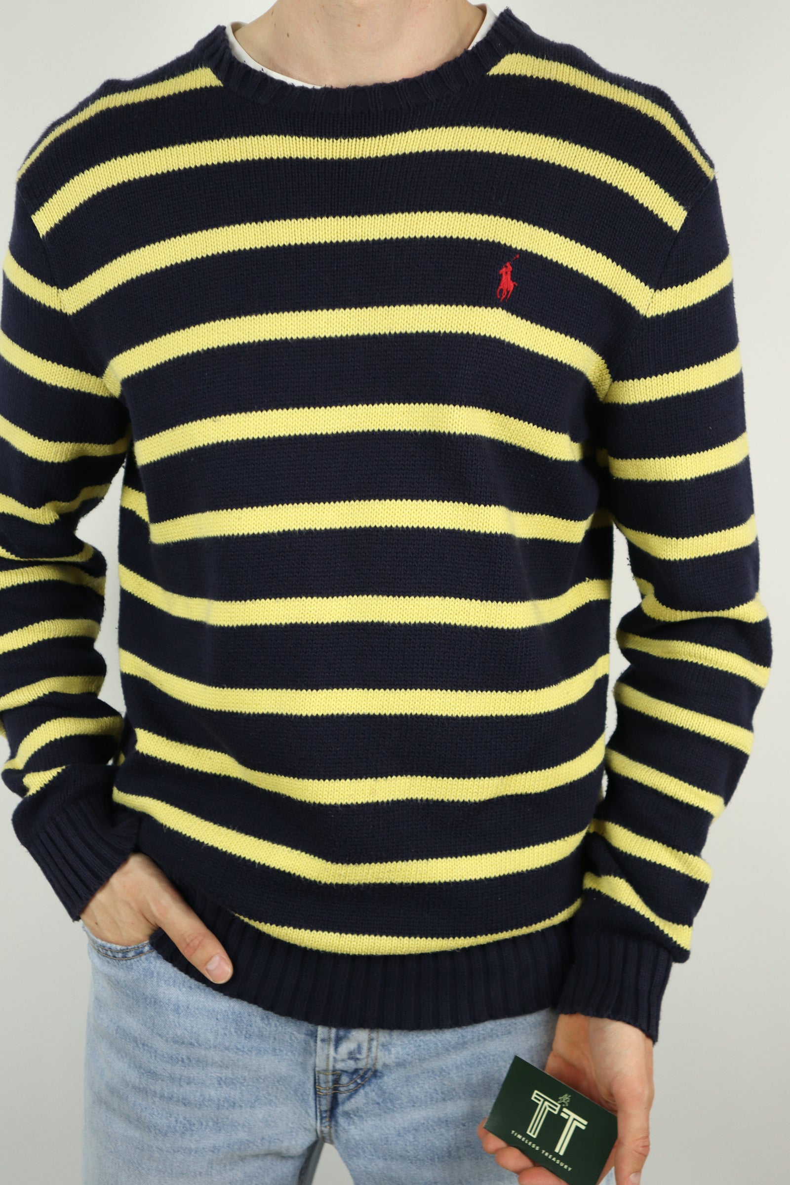 Ralph Lauren trui met ronde hals - L