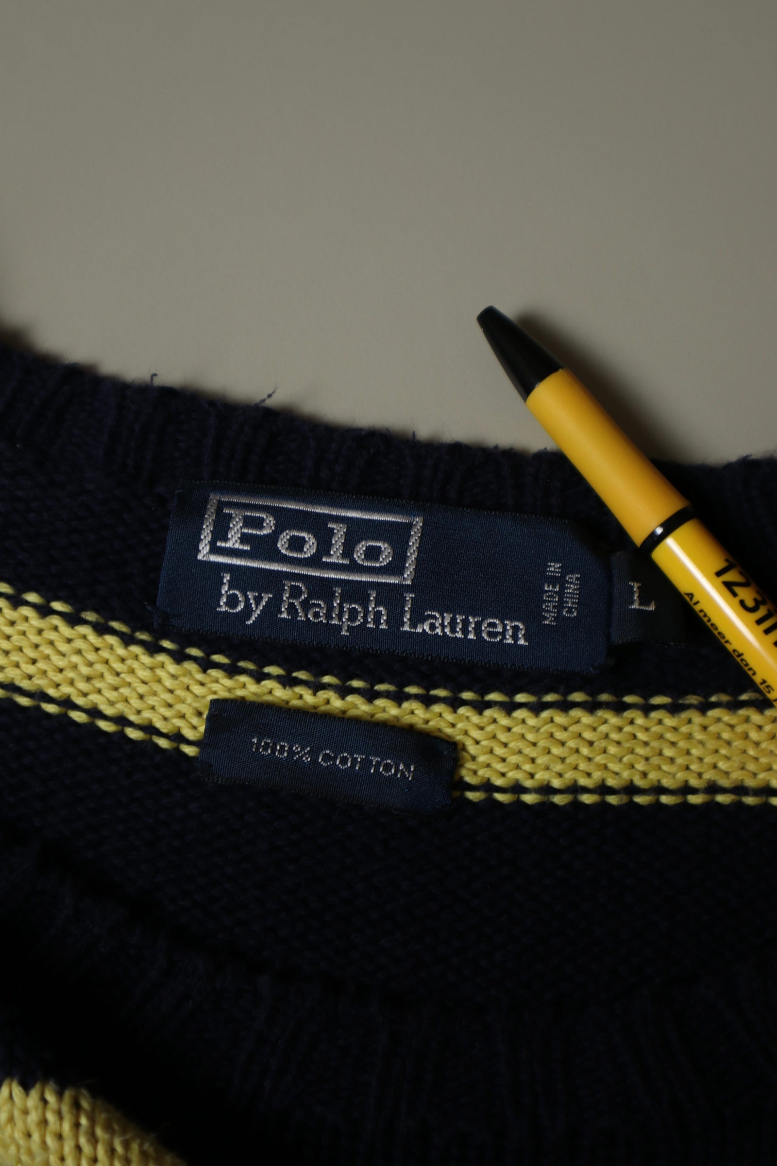 Ralph Lauren trui met ronde hals - L