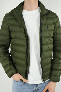 Ralph Lauren puffer gewatteerde jas - S