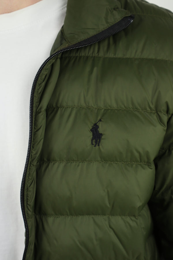 Ralph Lauren puffer gewatteerde jas - S