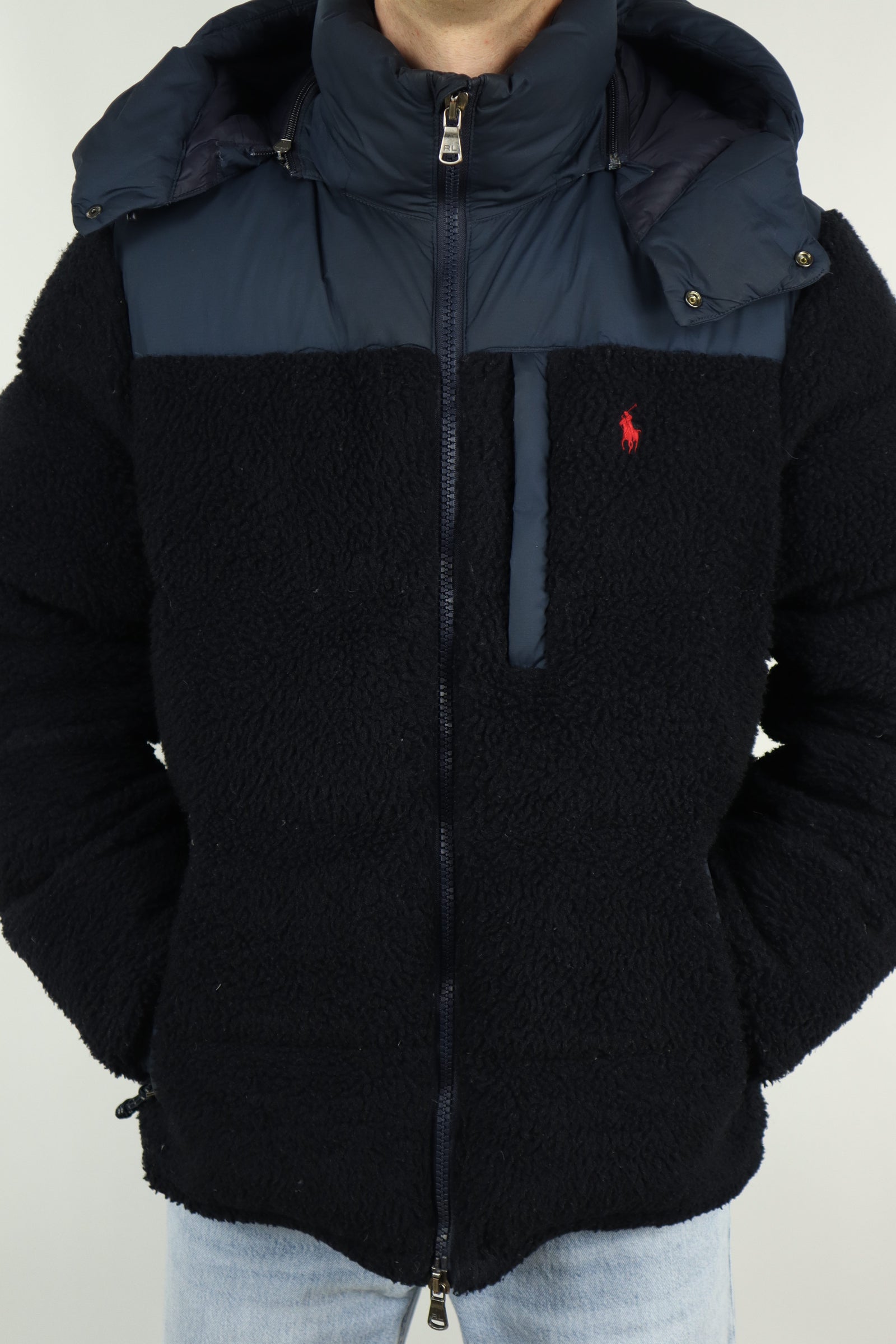 Ralph Lauren teddy winterjas - L