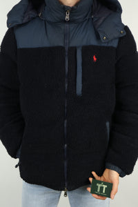 Ralph Lauren teddy puffer winterjas - L