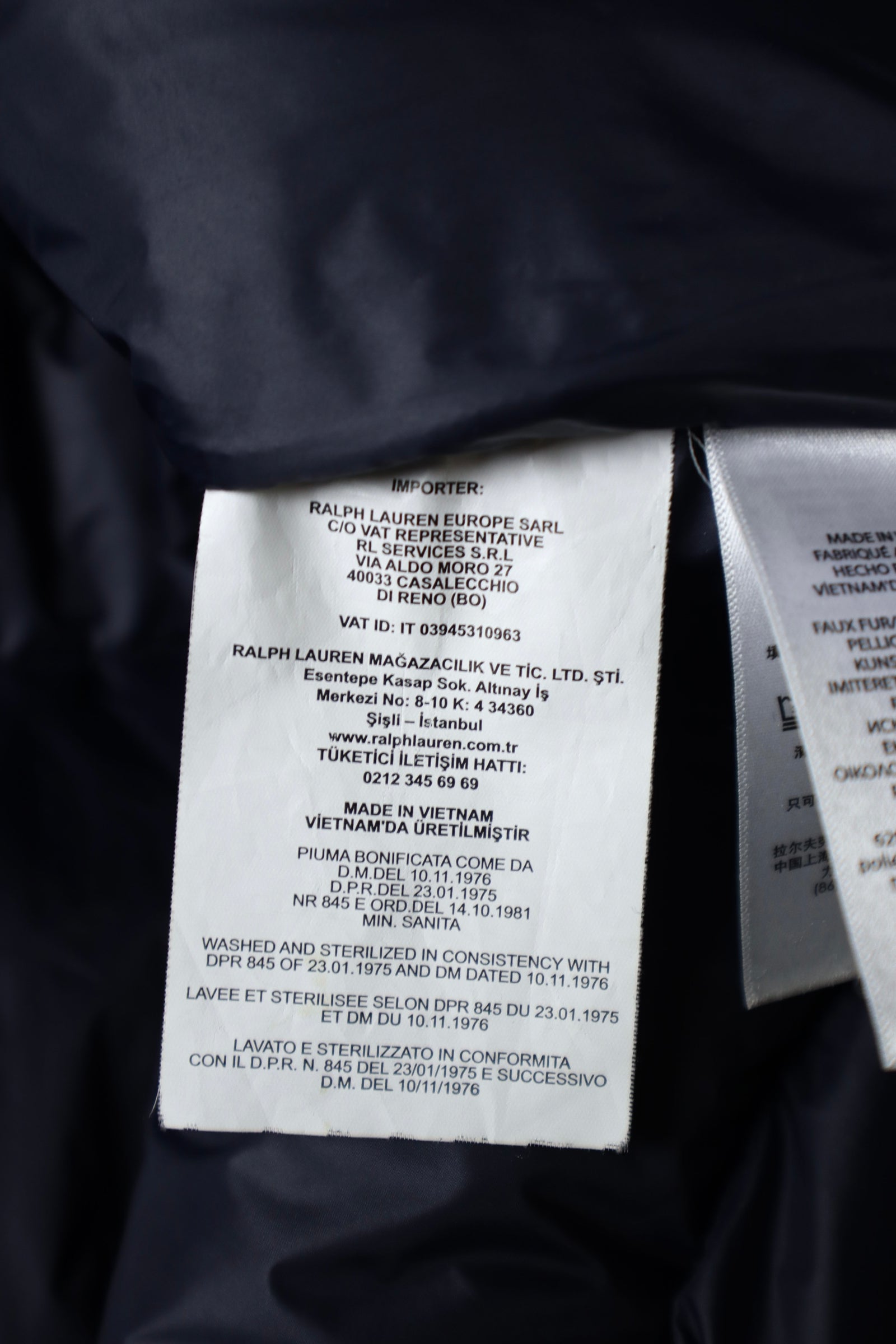 Ralph Lauren teddy winterjas - L