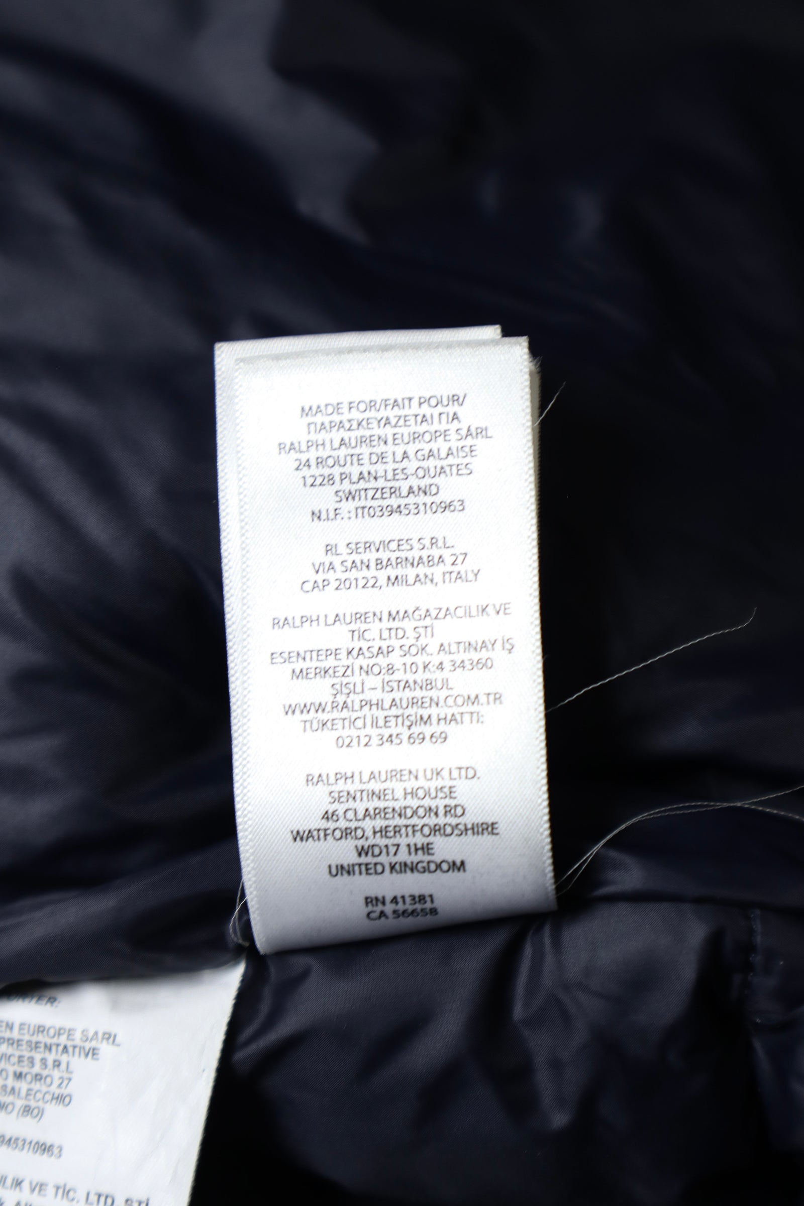 Ralph Lauren teddy winterjas - L