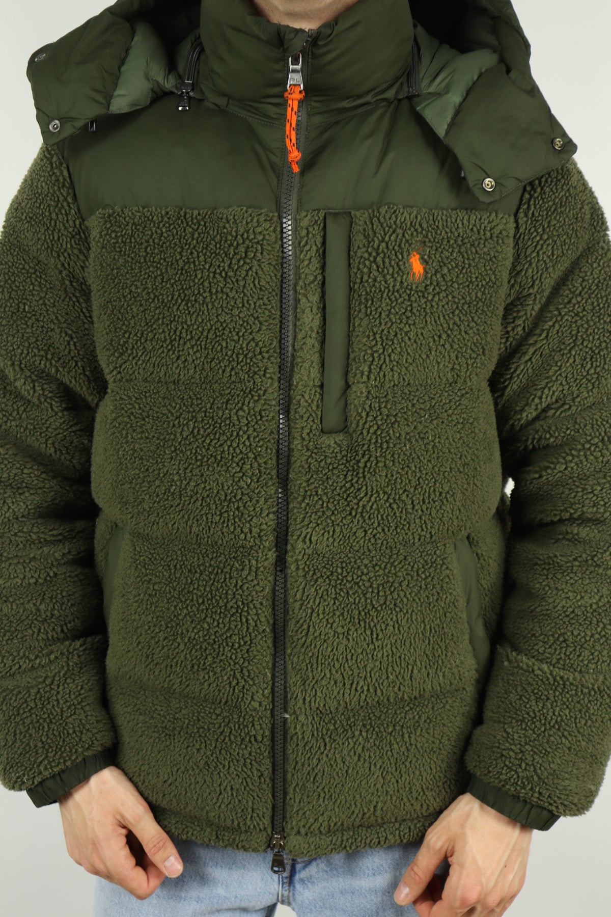 Ralph Lauren puffer teddy winterjas - M