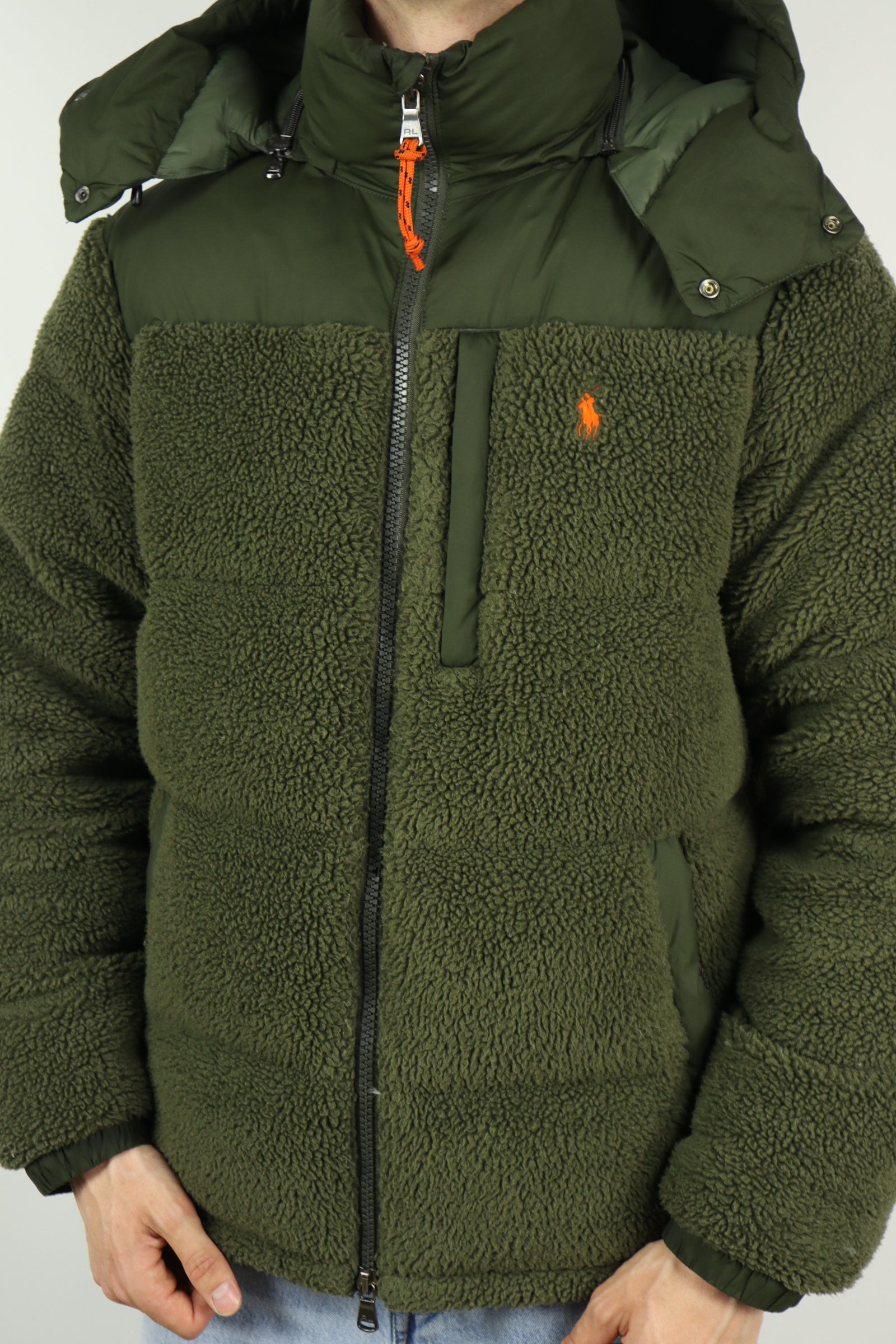 Ralph Lauren teddy winterjas - M
