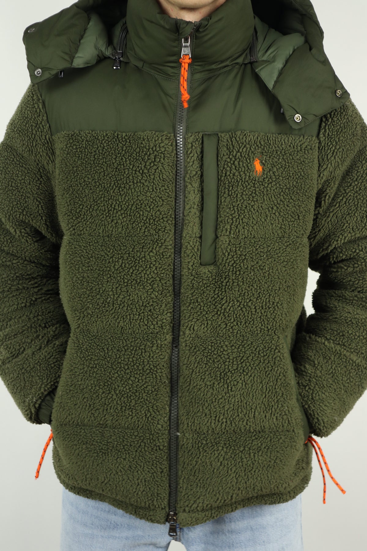 Ralph Lauren puffer teddy winterjas - M