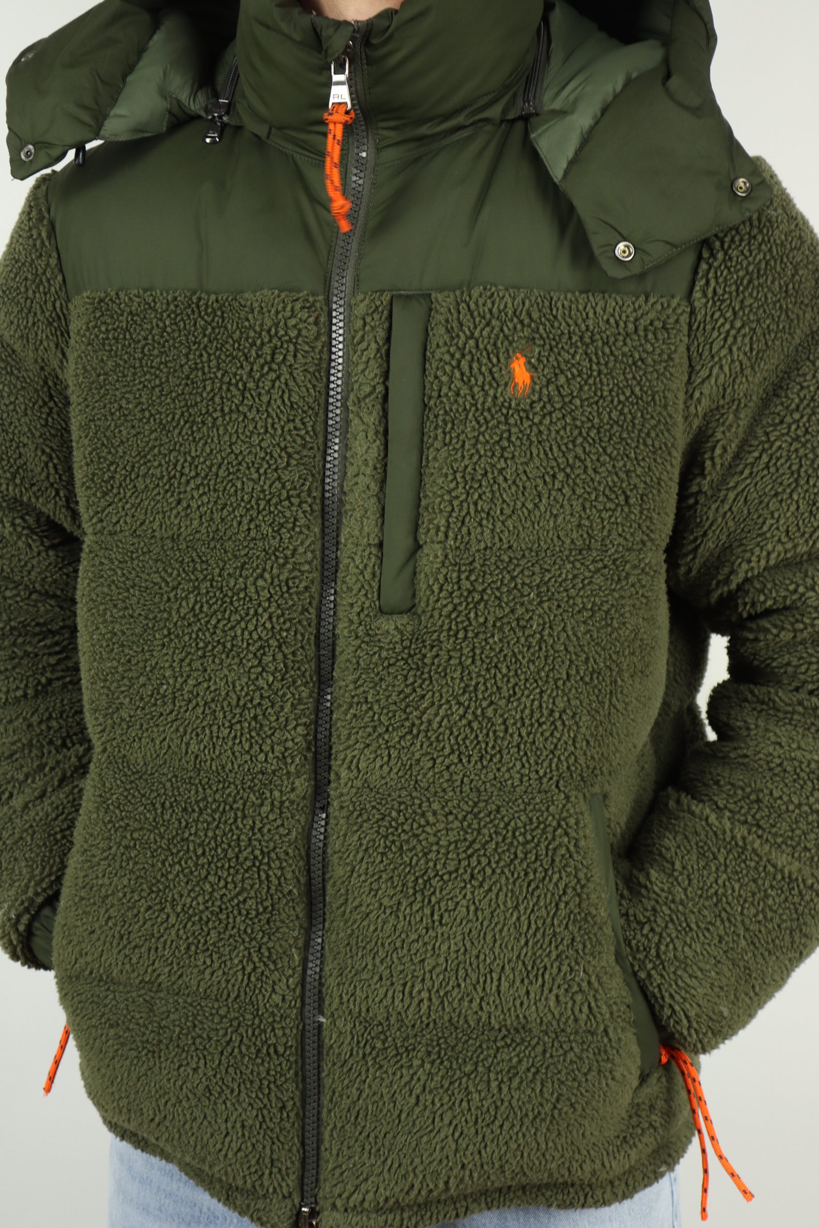 Ralph Lauren teddy winterjas - M