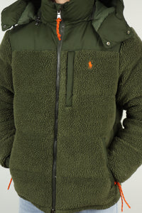 Ralph Lauren puffer teddy winterjas - M