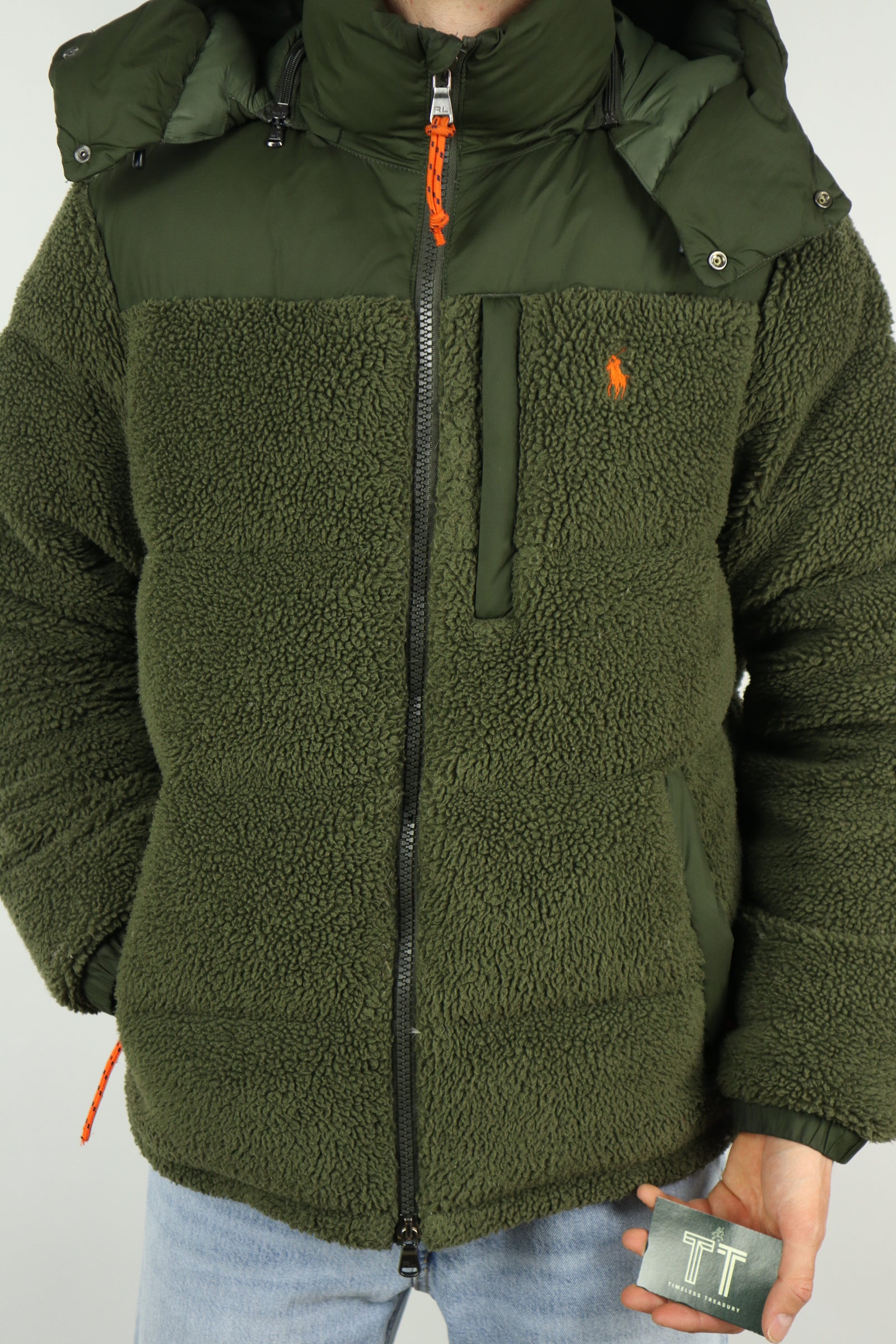 Ralph Lauren teddy winterjas - M