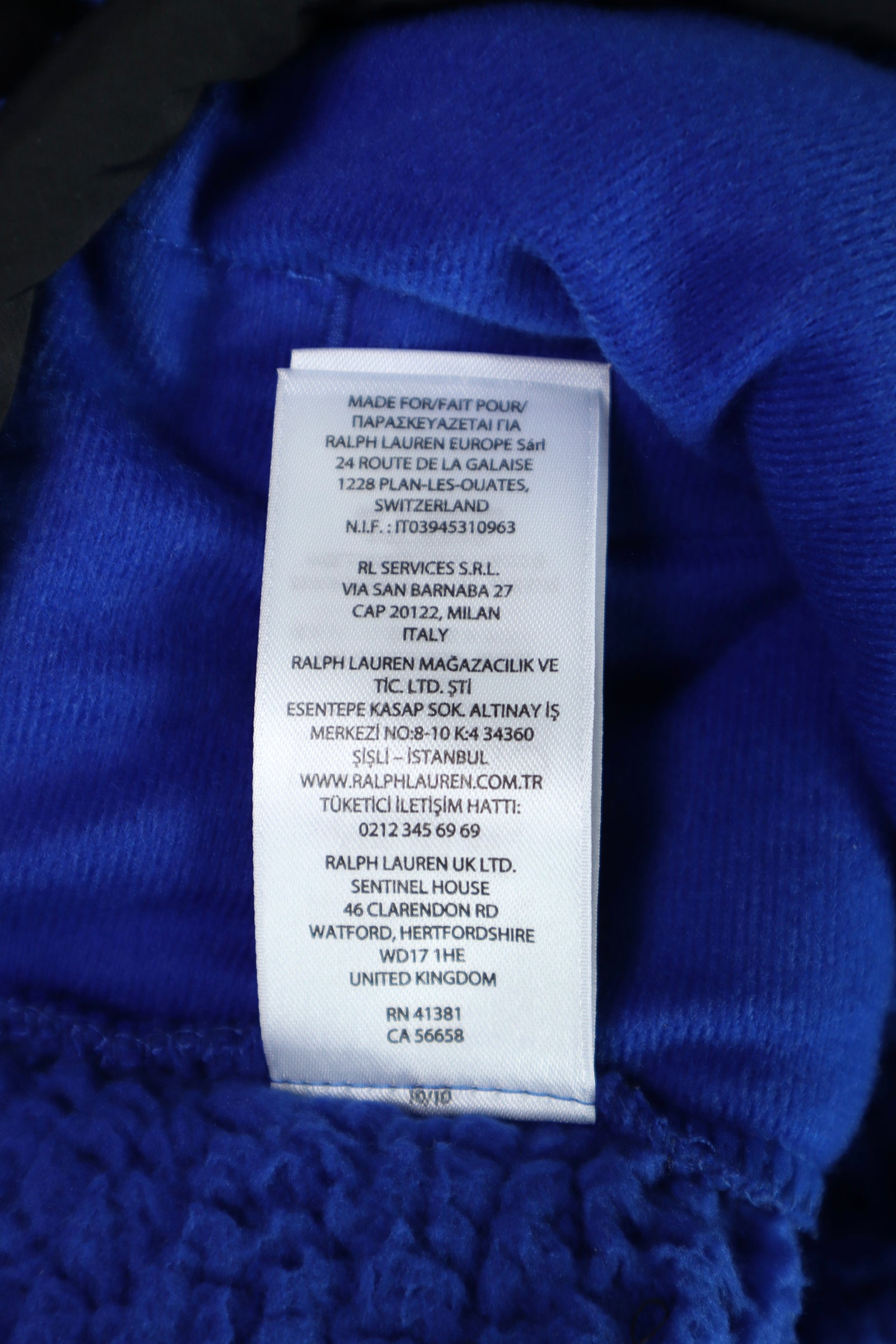Ralph Lauren teddy jas - S