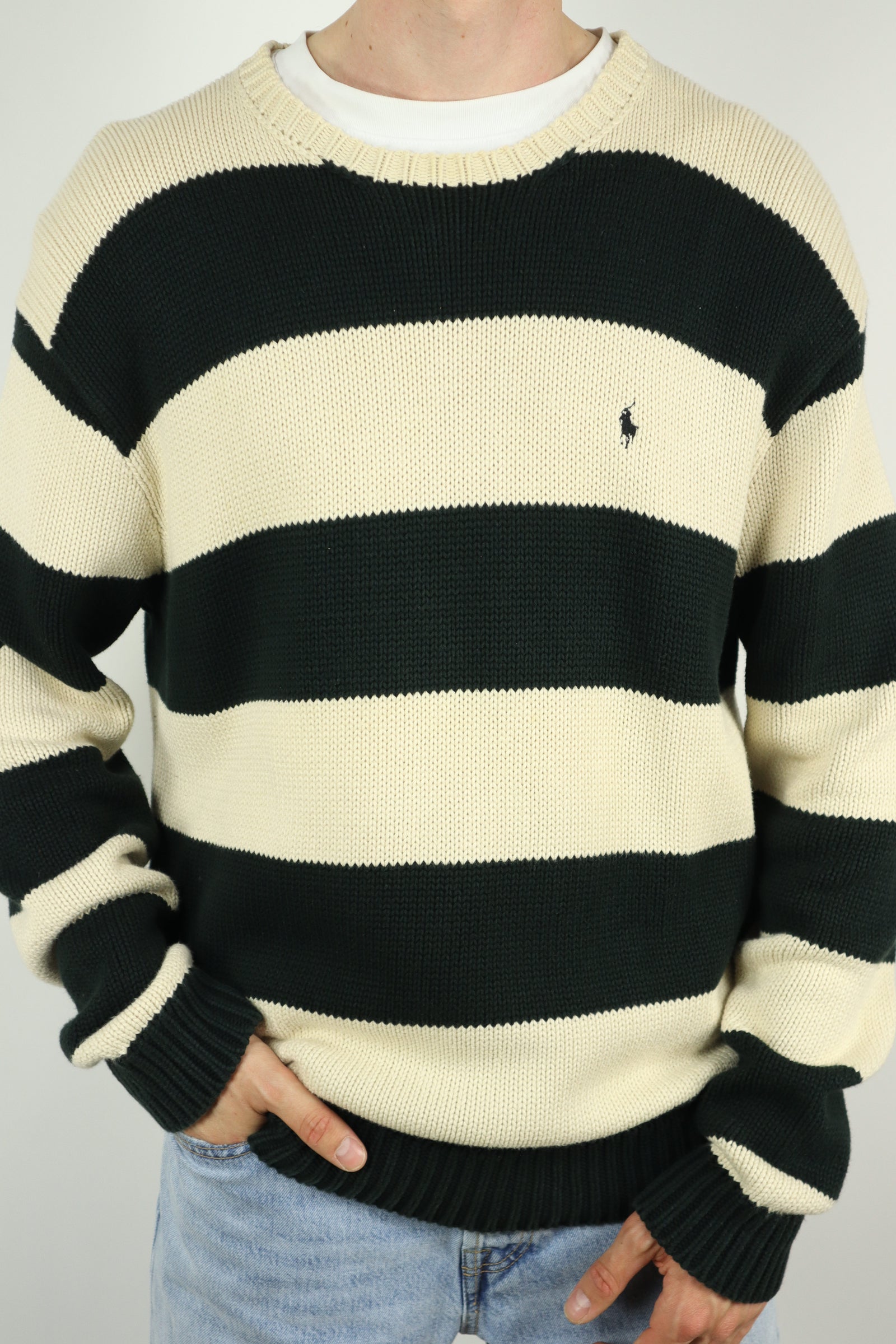 Ralph Lauren trui met ronde hals - XL
