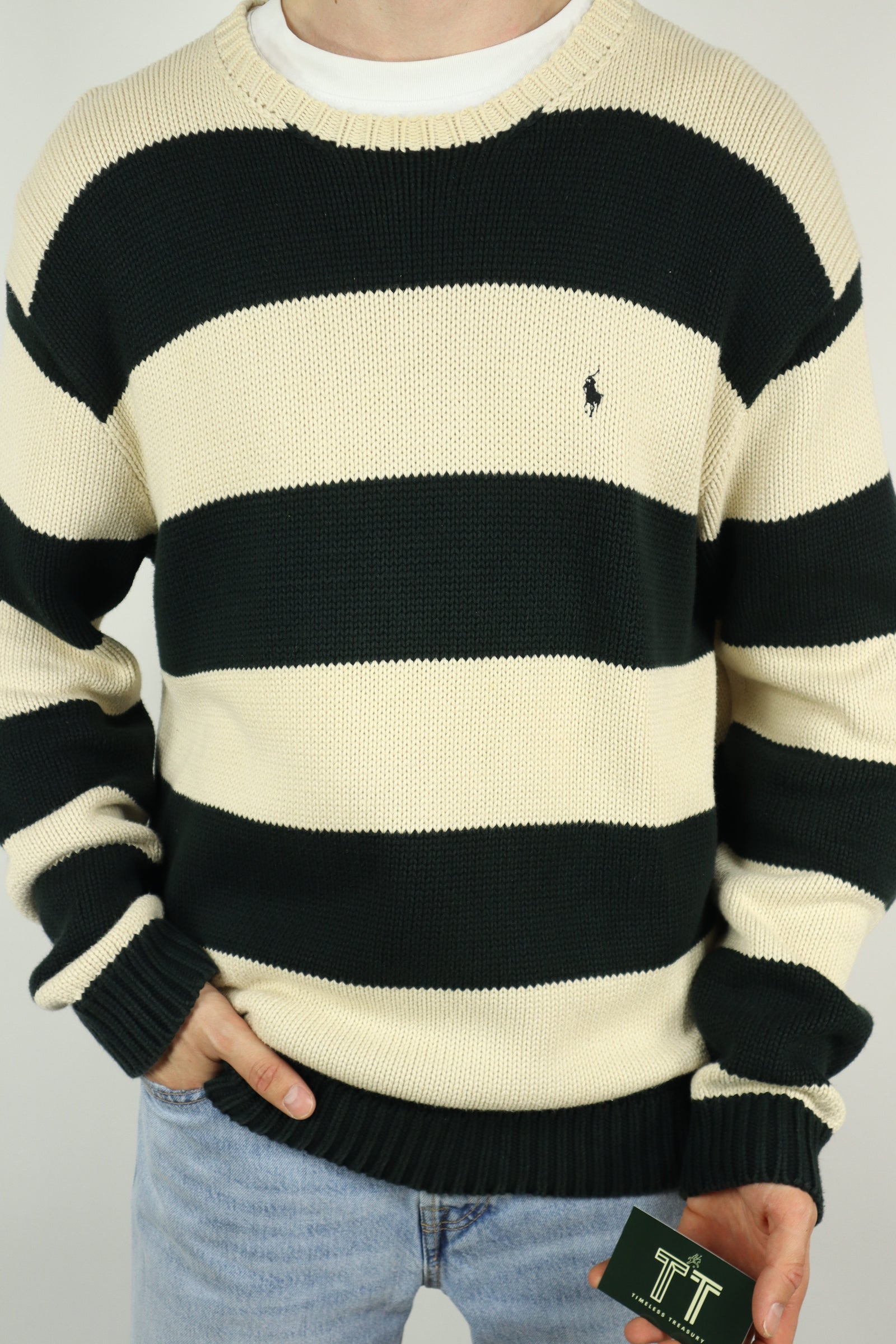 Ralph Lauren trui met ronde hals - XL