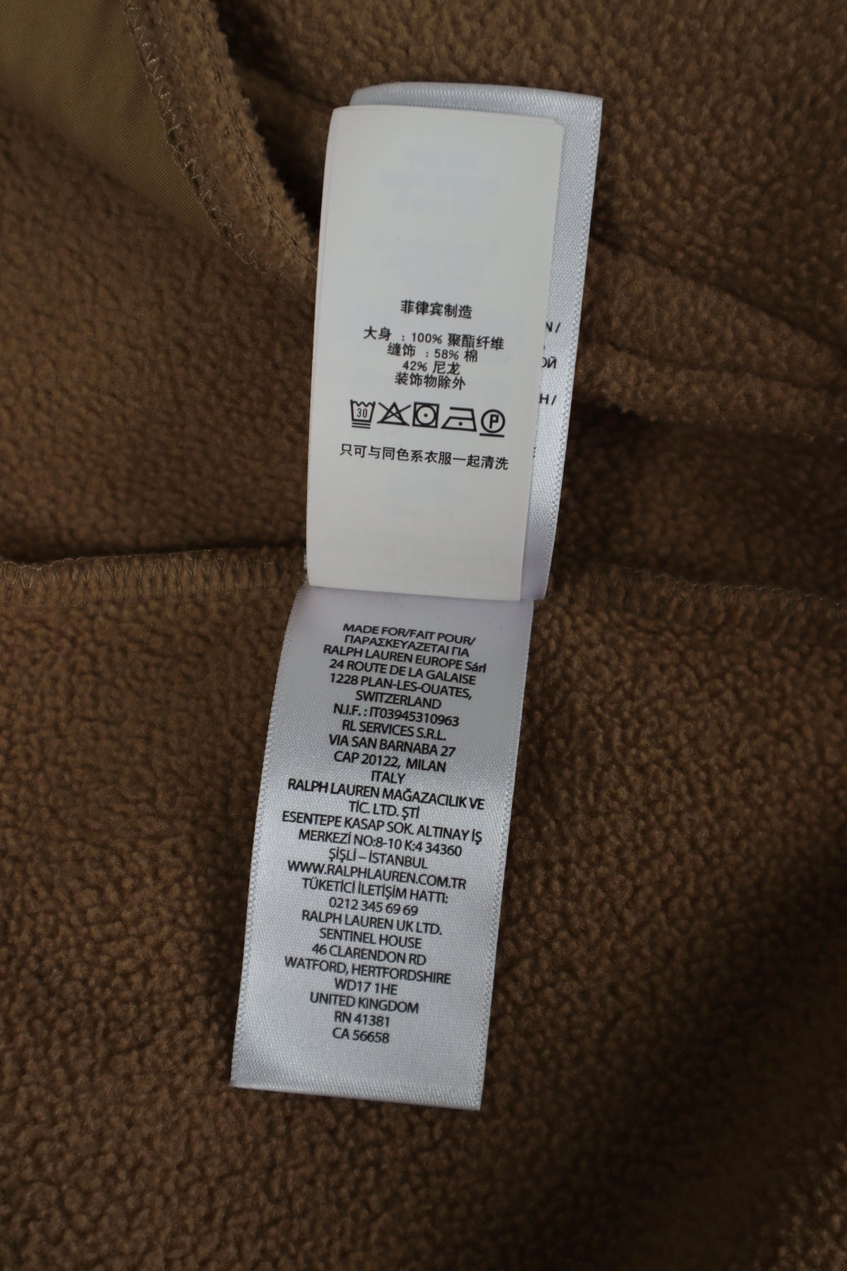 Ralph Lauren teddy jas - M