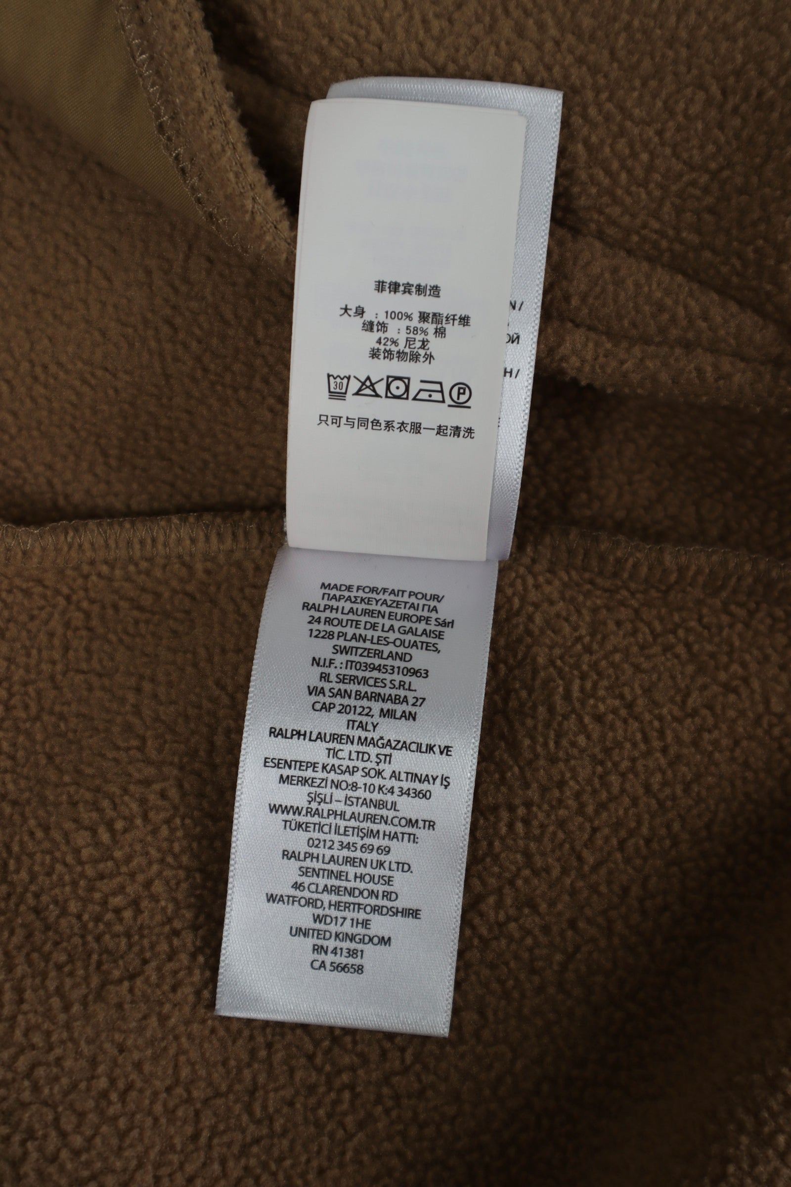 Ralph Lauren teddy jas - M