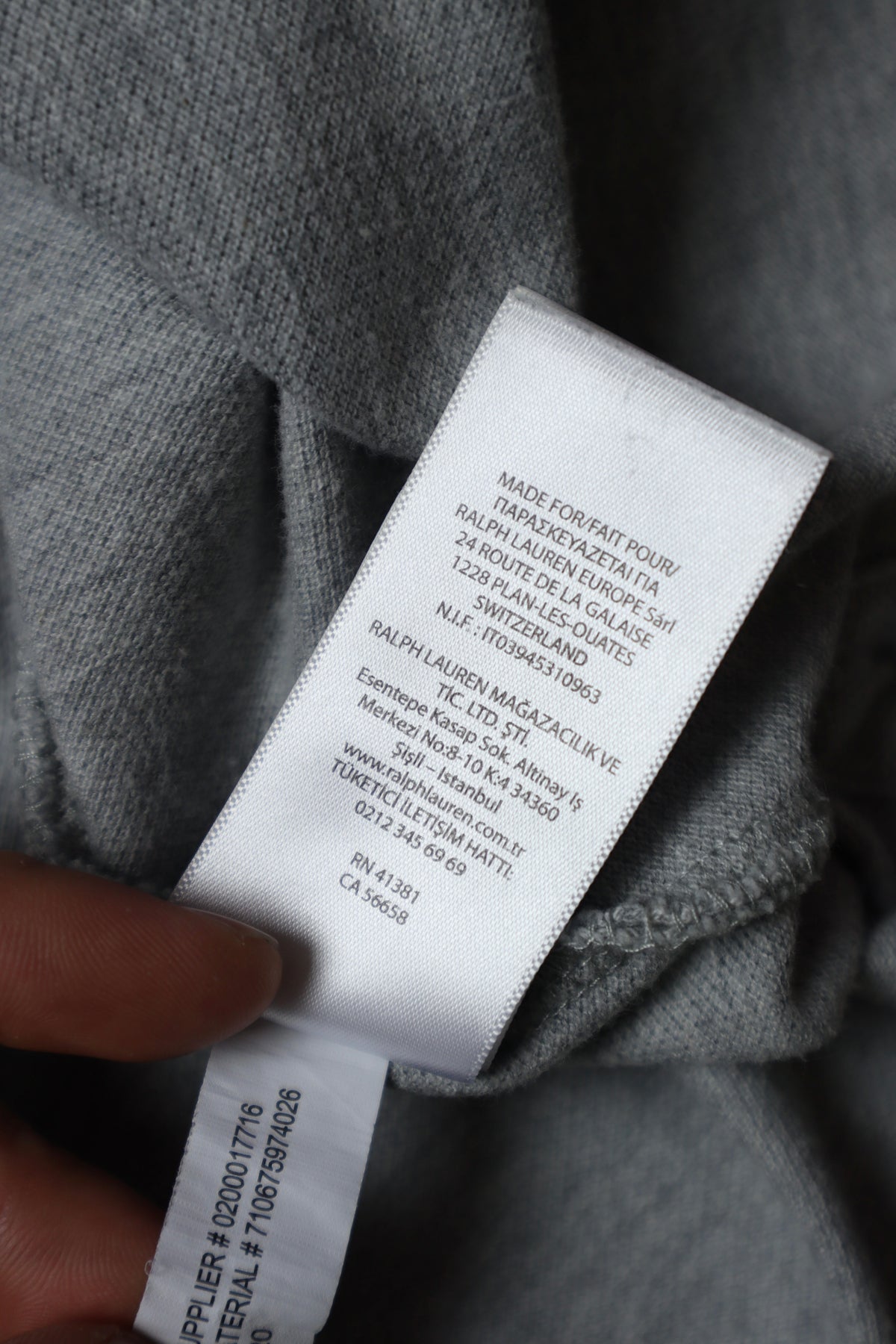 Ralph Lauren polo shirt met lange mouw - L