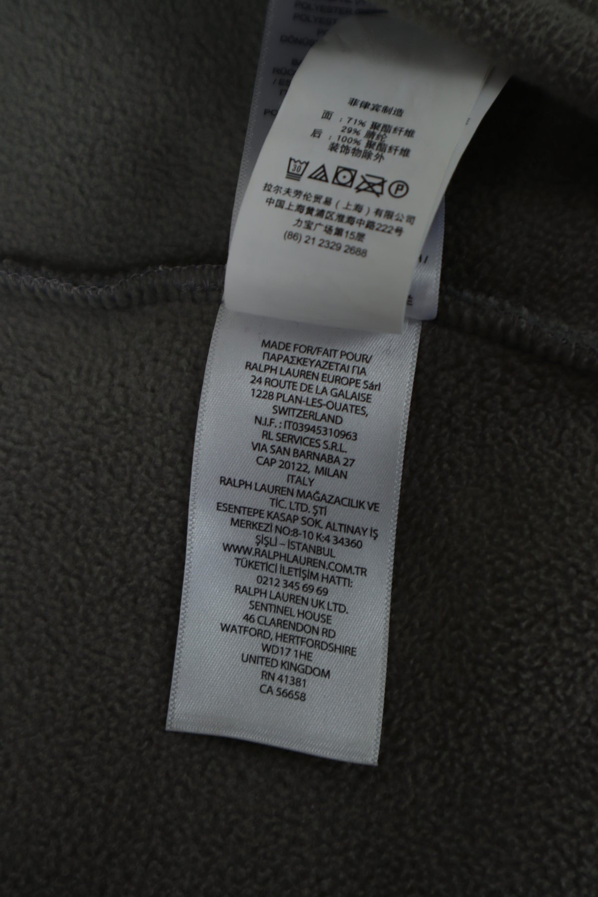 Ralph Lauren teddy jas - M