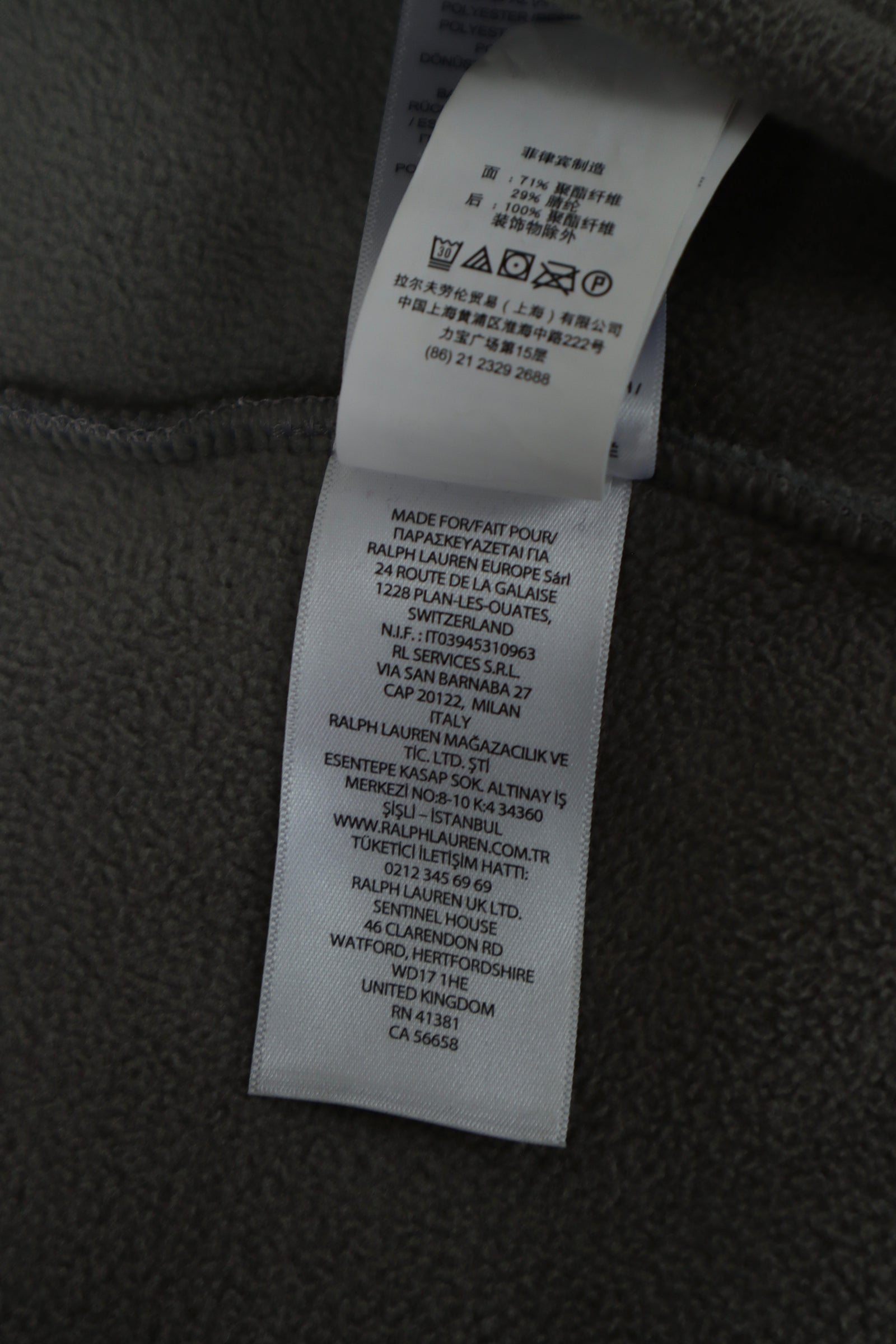 Ralph Lauren teddy jas - M