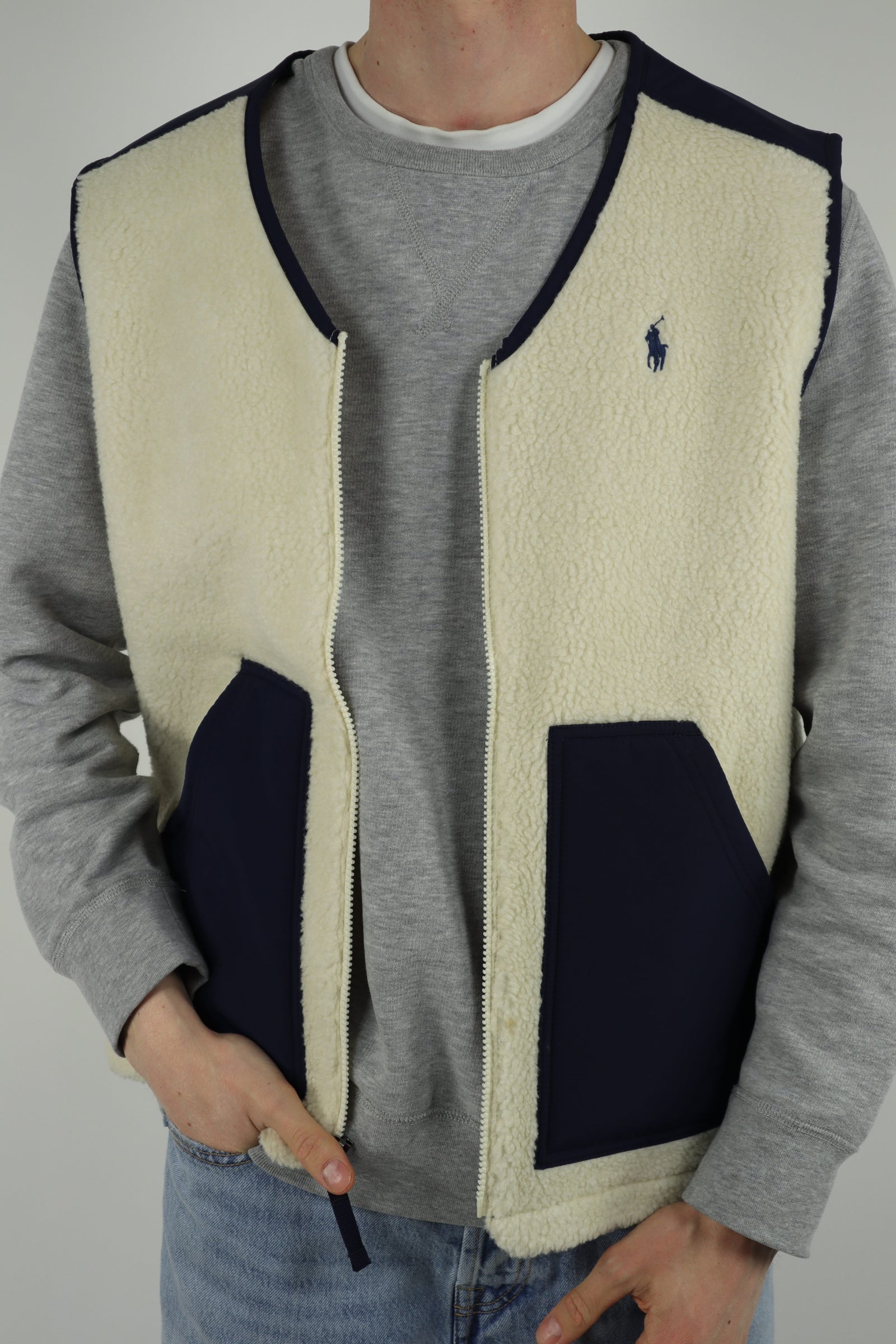 Ralph Lauren teddy bodywarmer - M