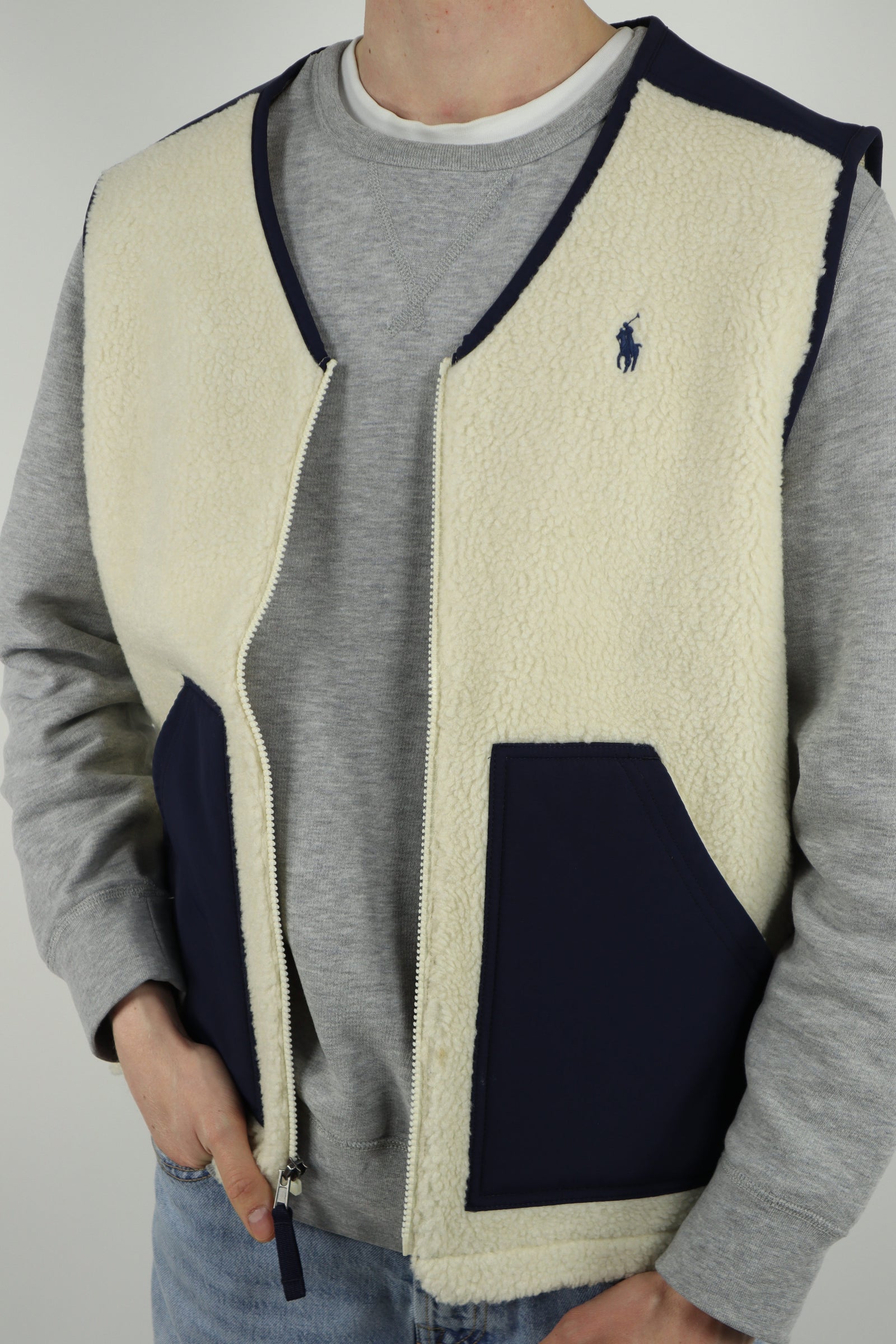Ralph Lauren teddy bodywarmer - M