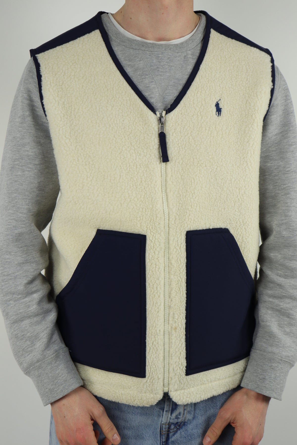 Ralph Lauren teddy gilet/bodywarmer - M