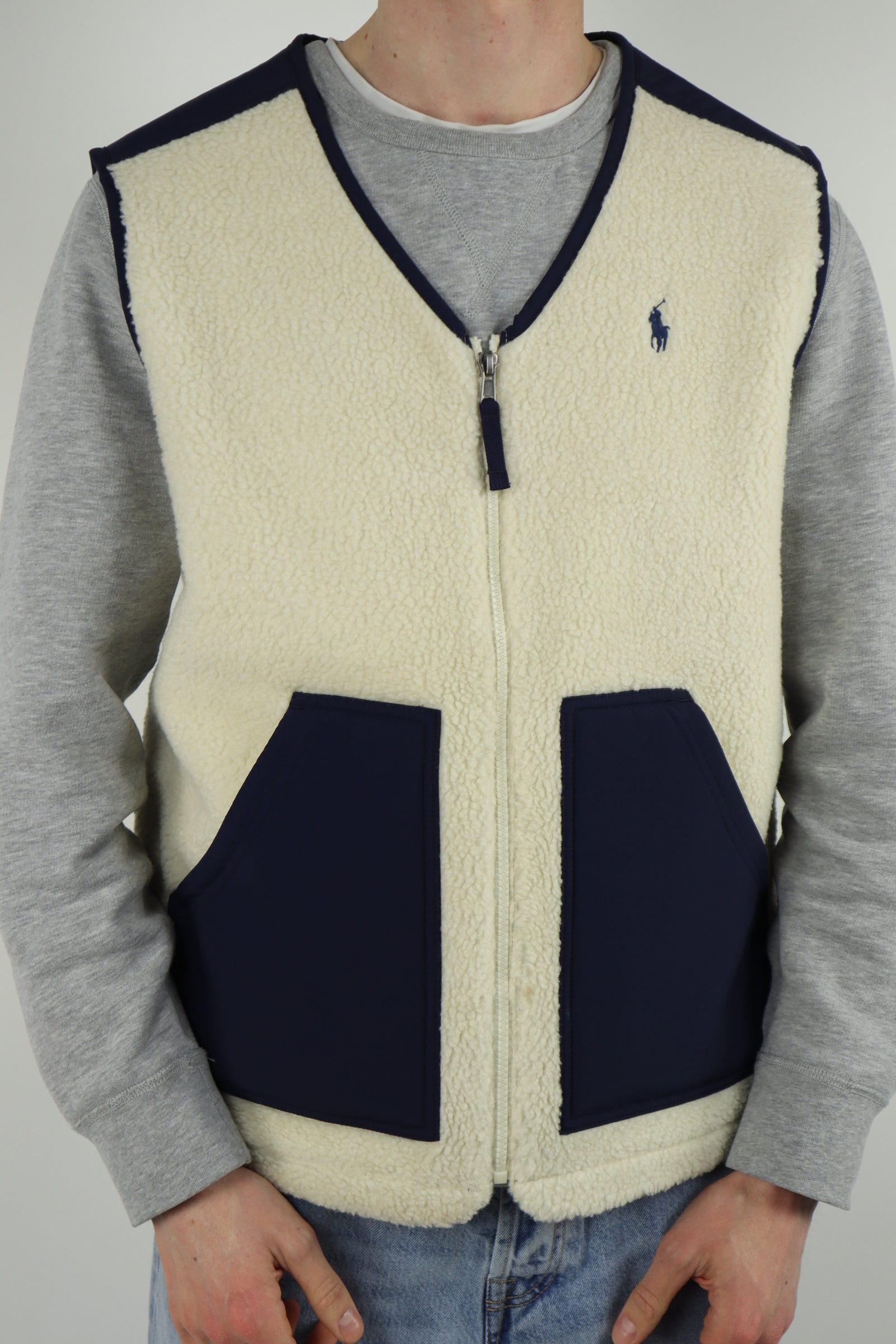 Ralph Lauren teddy bodywarmer - M