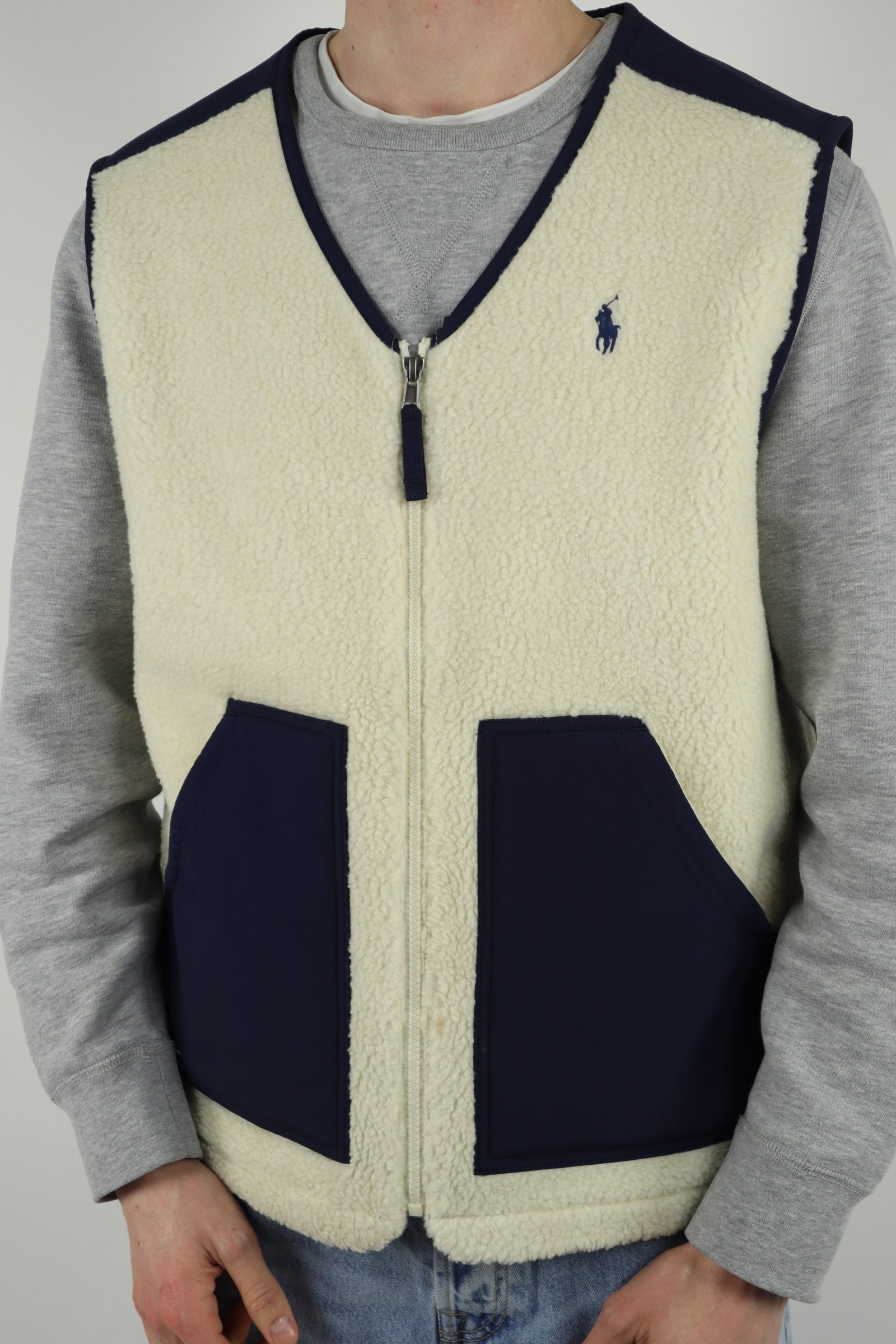 Ralph Lauren teddy bodywarmer - M