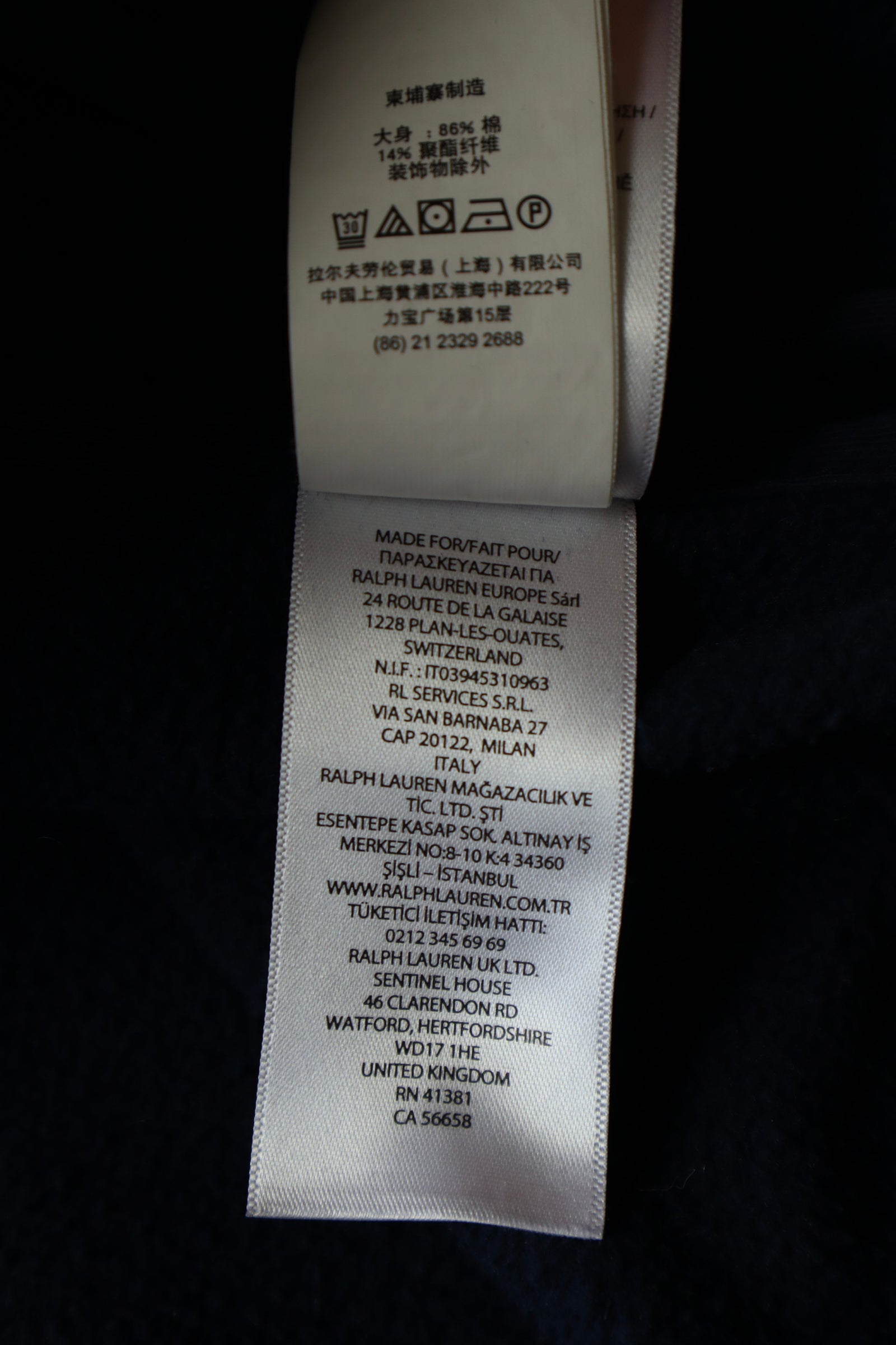 Ralph Lauren baseballjack - M