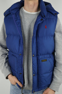 Ralph Lauren bodywarmer met capuchon - M