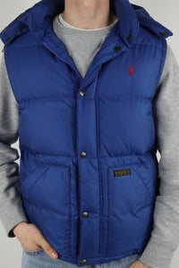 Ralph Lauren bodywarmer met capuchon - M