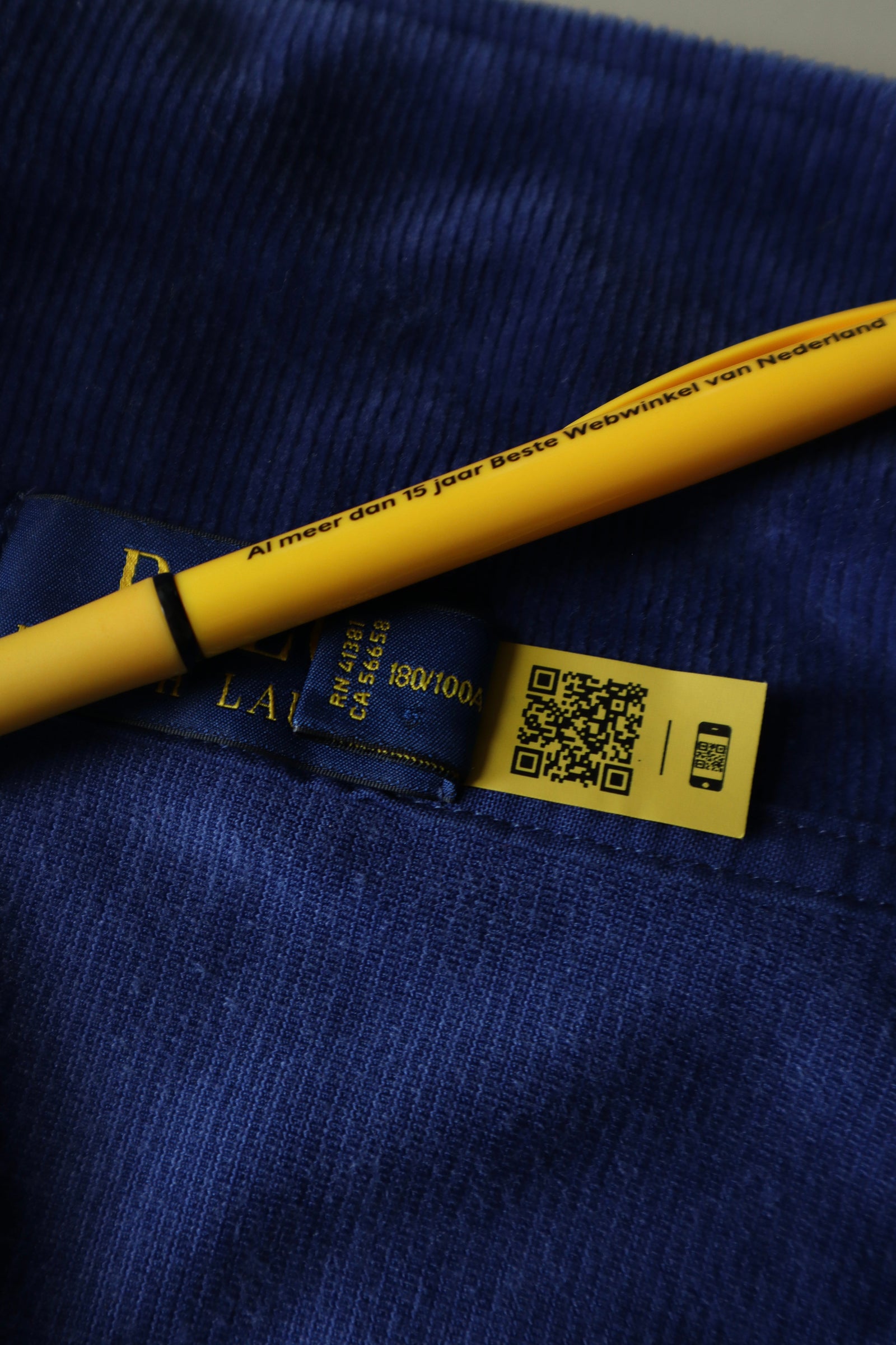 Ralph Lauren corduroy quarter zip - L