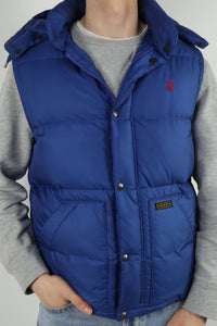 Ralph Lauren bodywarmer met capuchon - M