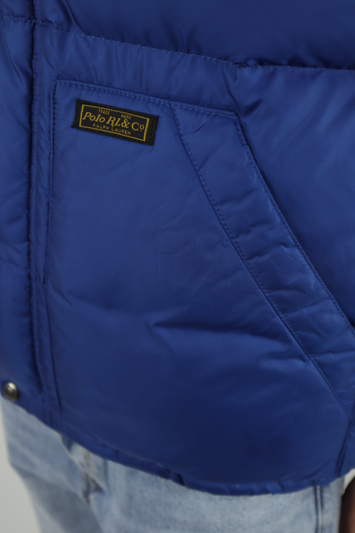 Ralph Lauren bodywarmer met capuchon - M