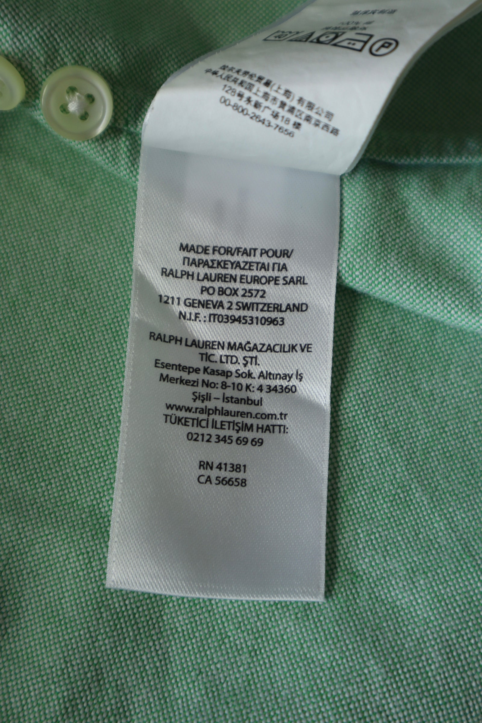 Ralph Lauren overhemd - S